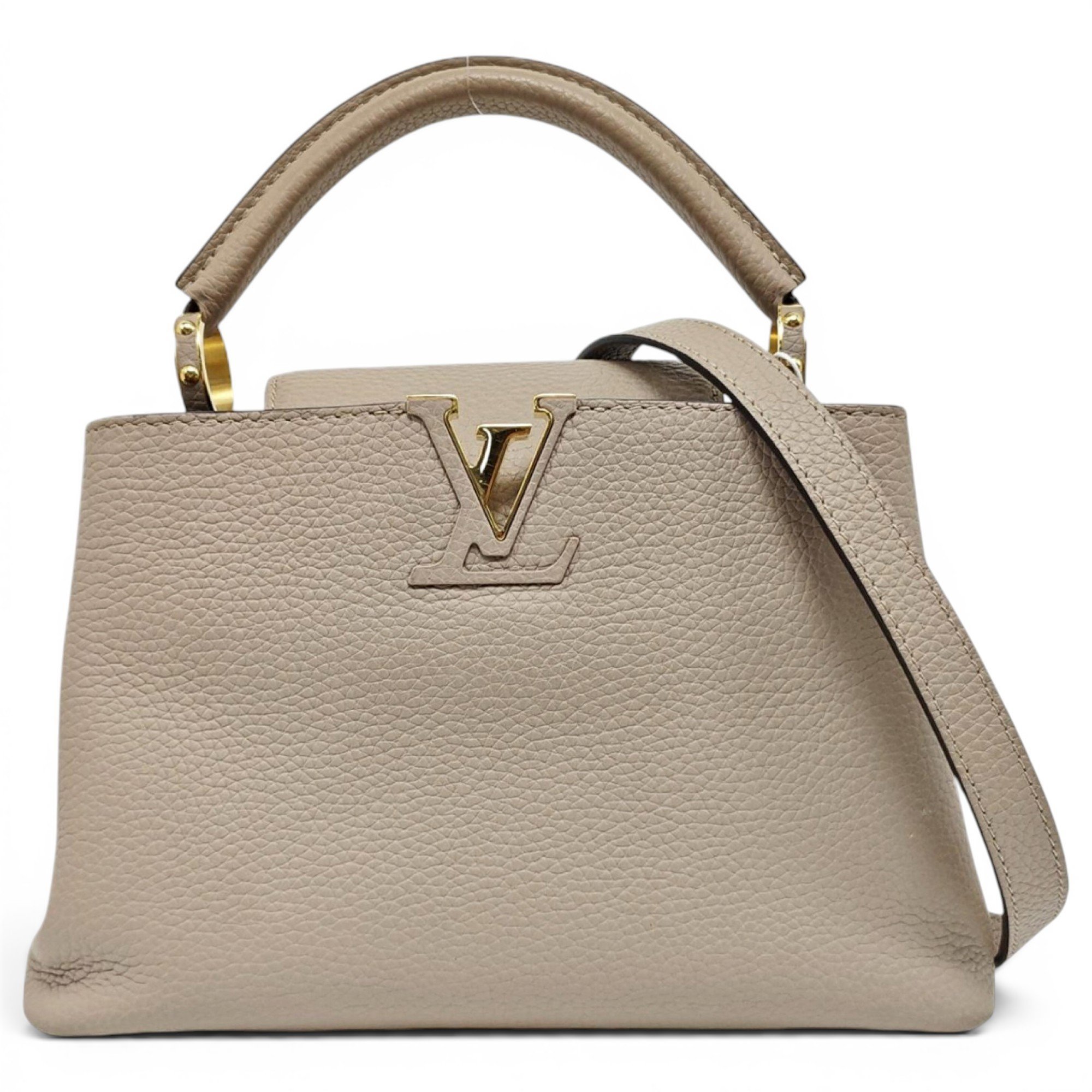 Capucines leather handbag