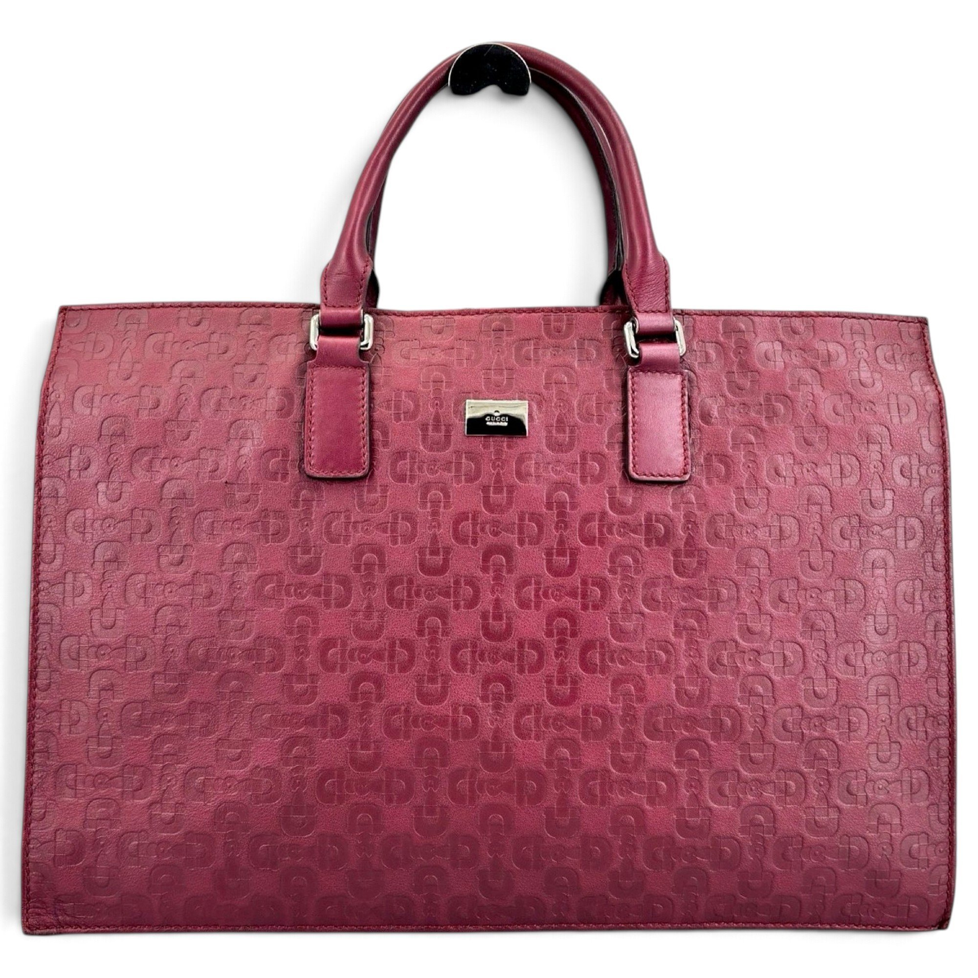 Leather tote