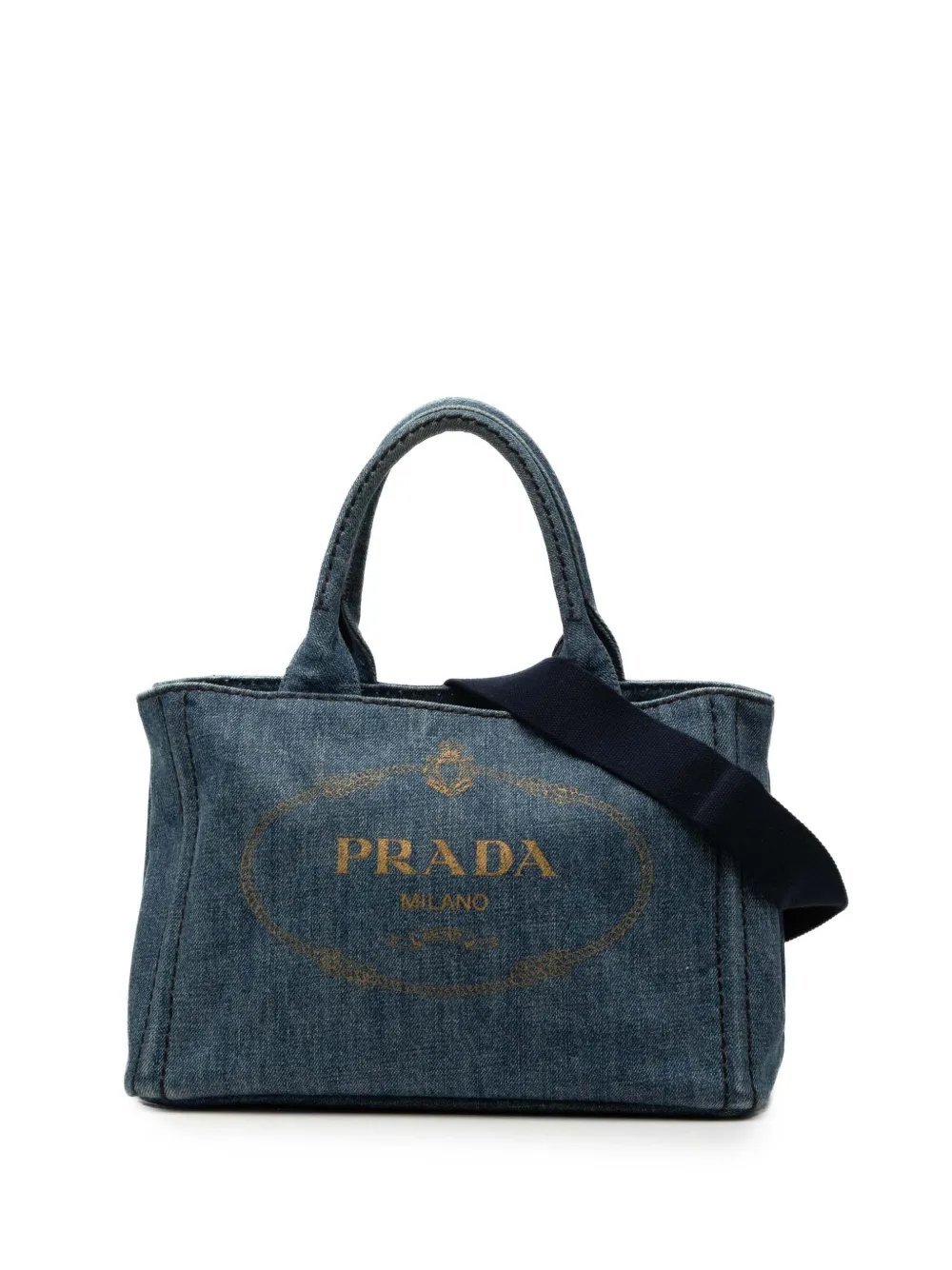 2013-2026 Small Denim Canapa Logo satchel