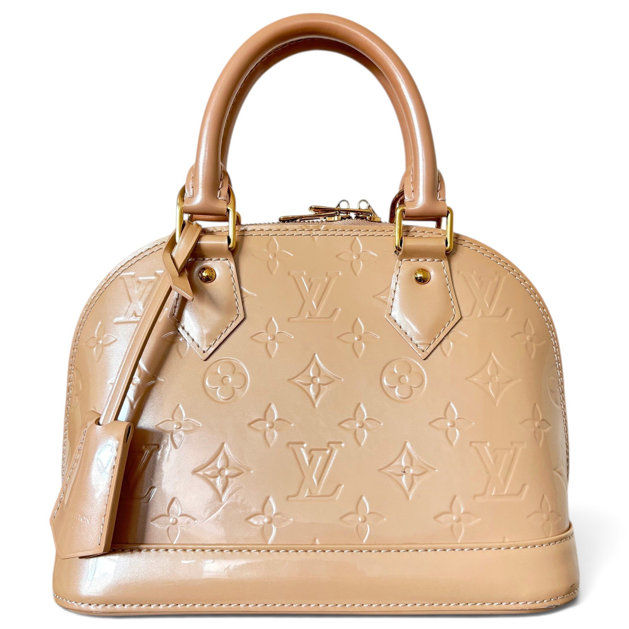 Alma BB patent leather crossbody bag