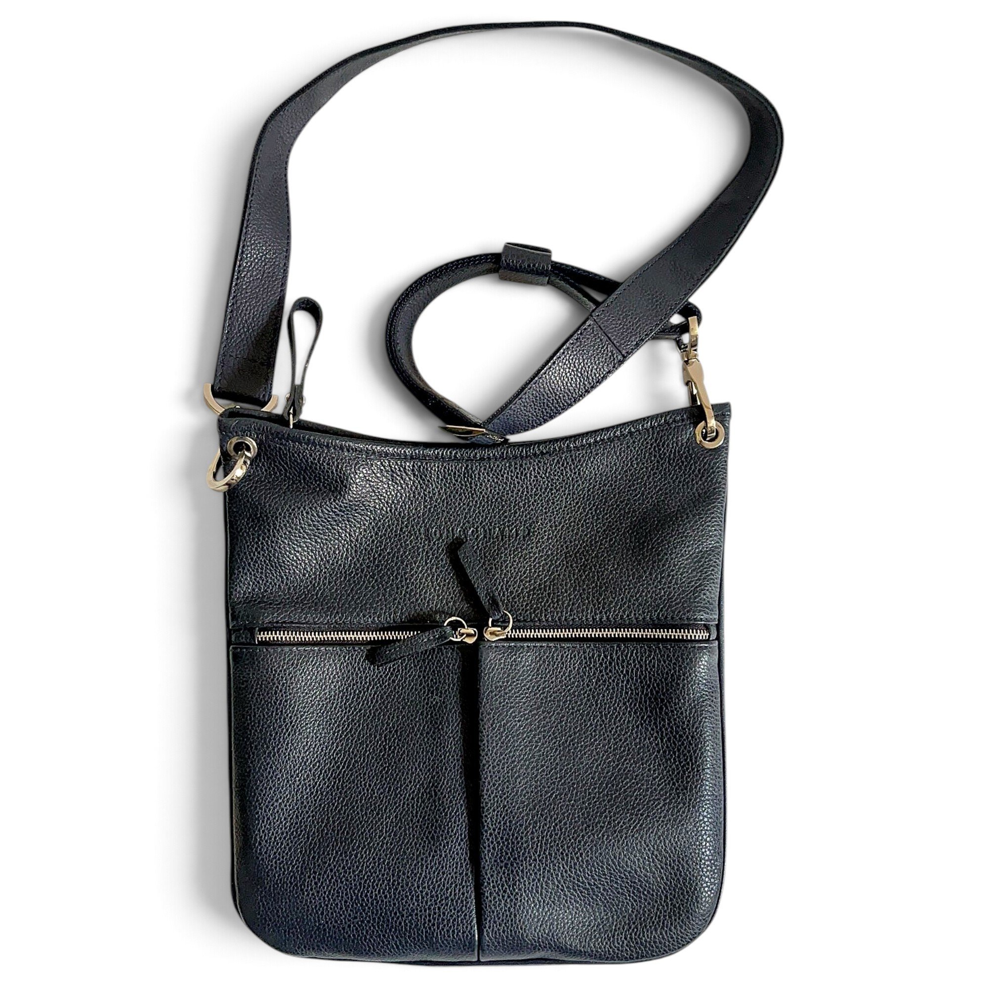 Leather crossbody bag