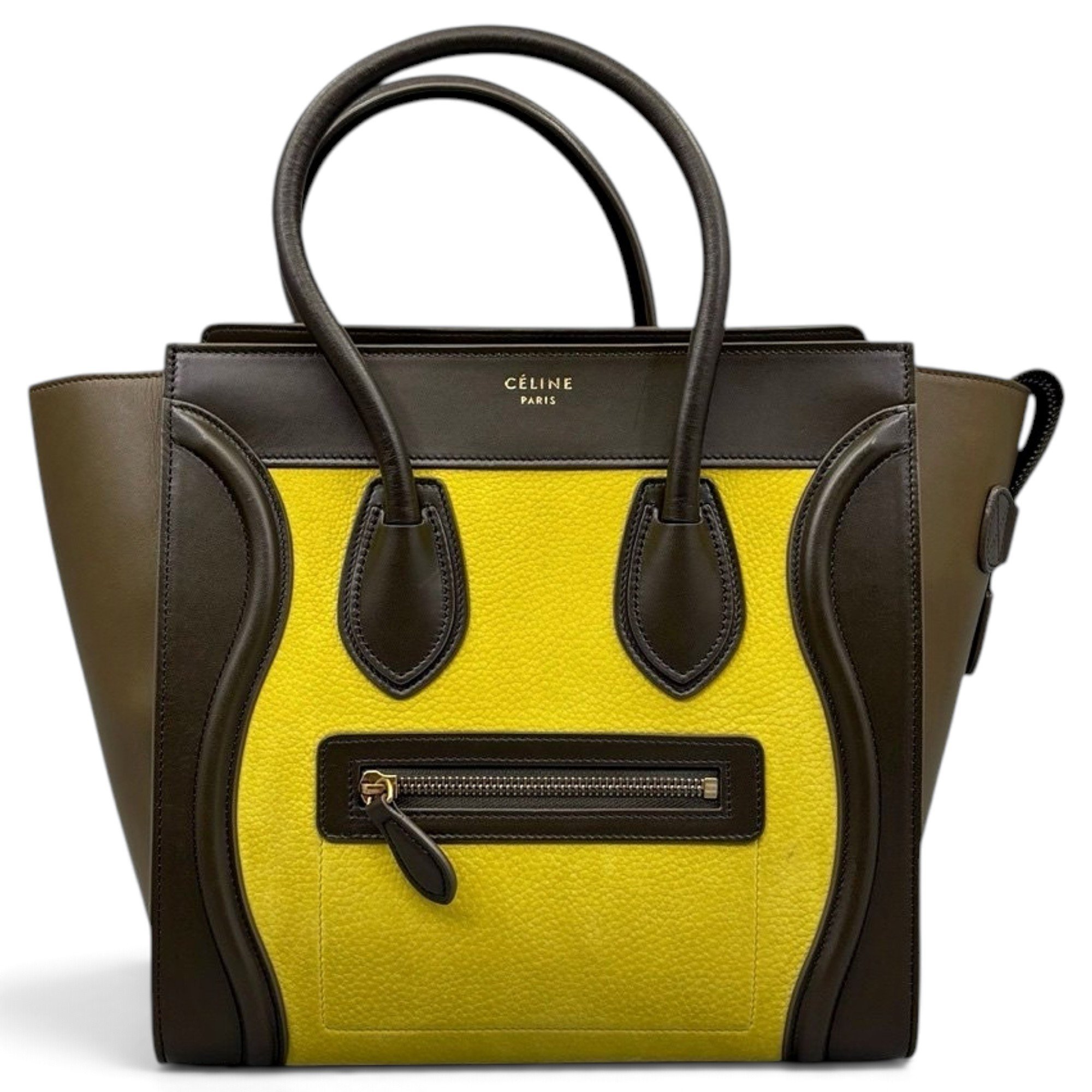 Luggage leather tote