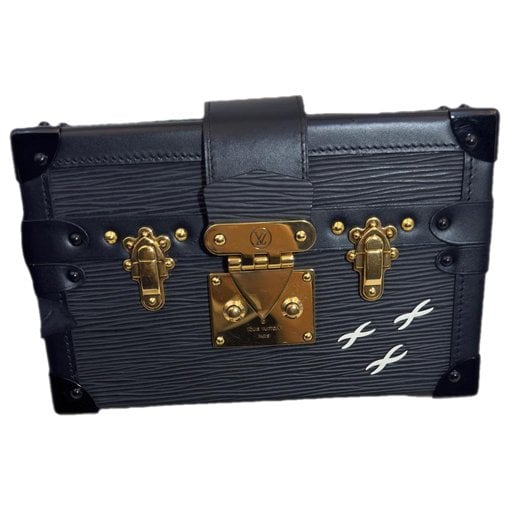 Petite Malle leather handbag
