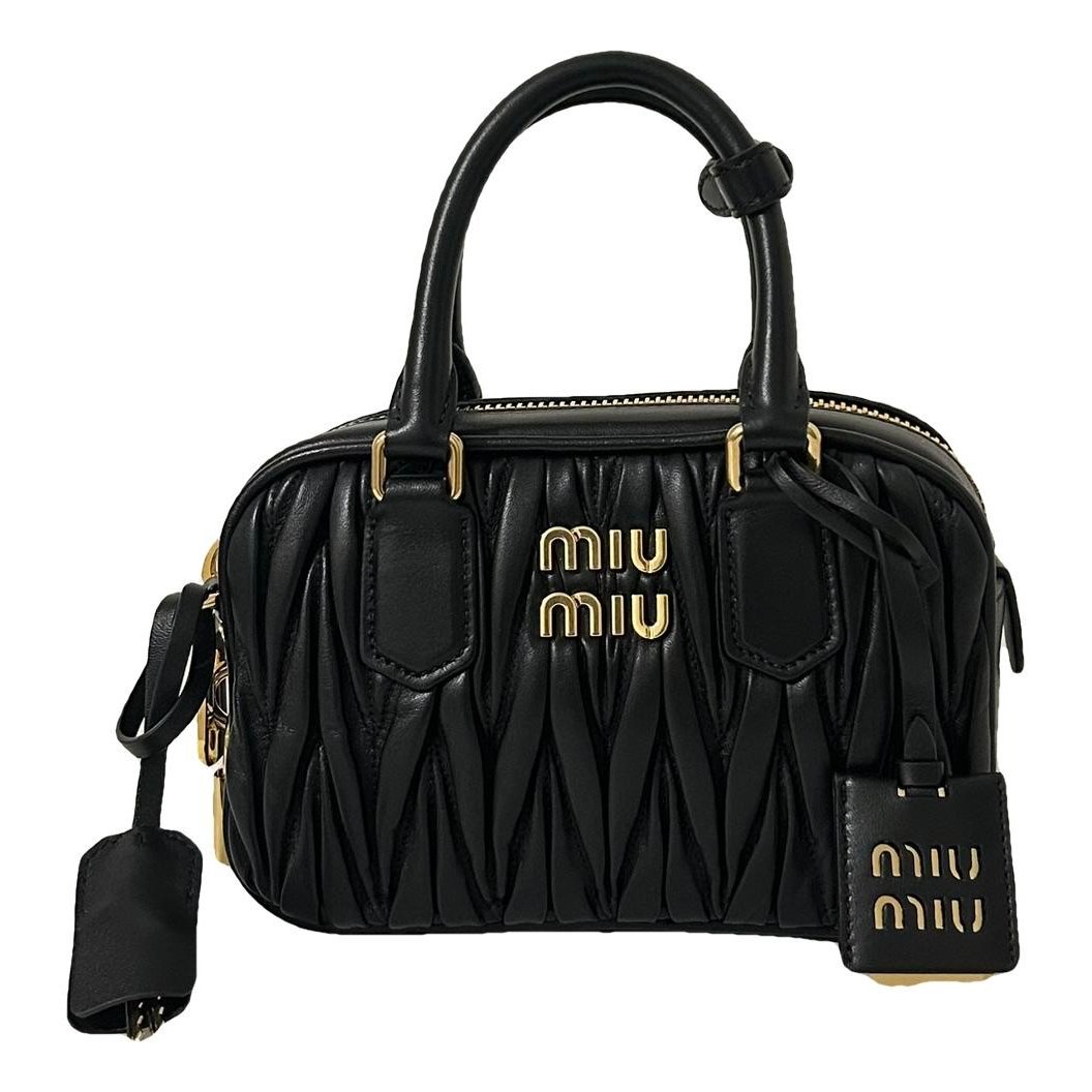 Arcadie leather handbag