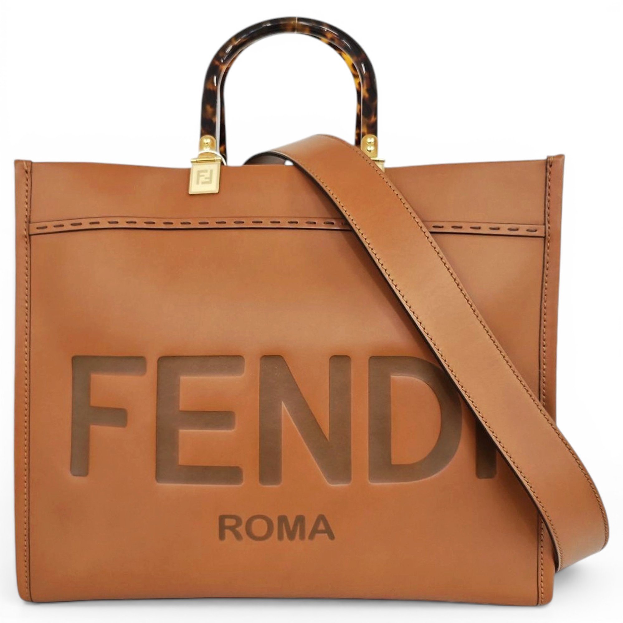 Sunshine leather tote