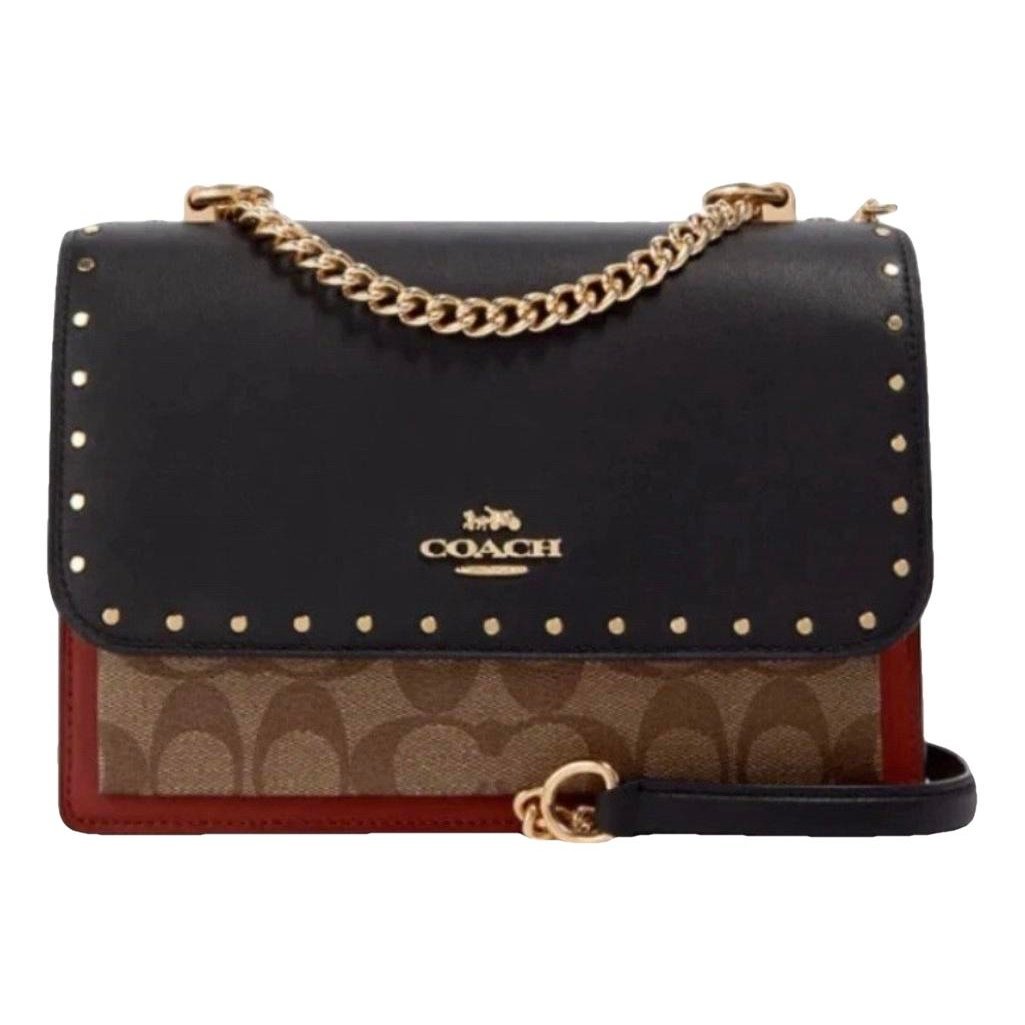 Leather crossbody bag