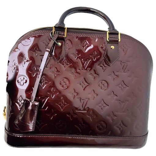 Alma patent leather handbag