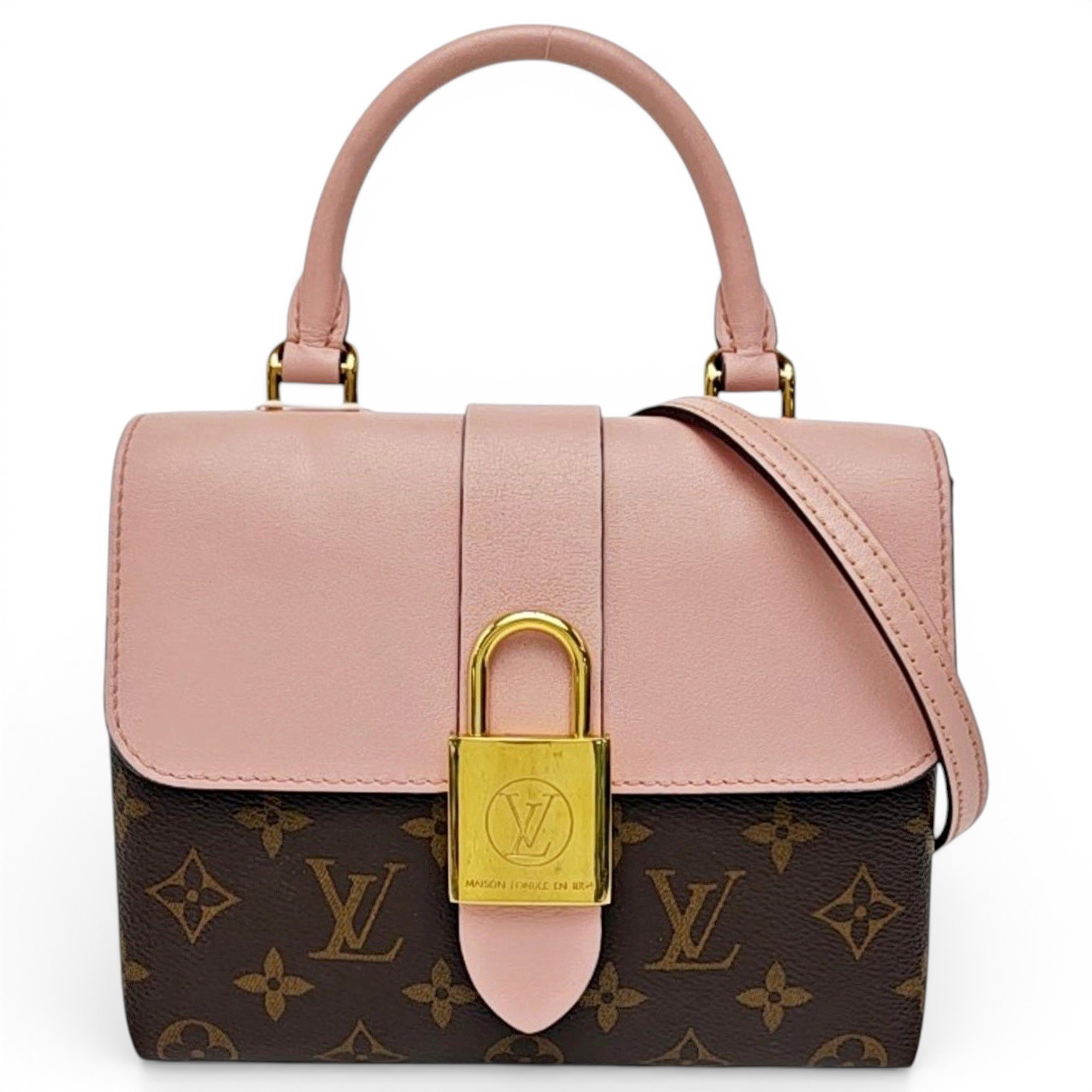 Locky BB leather handbag