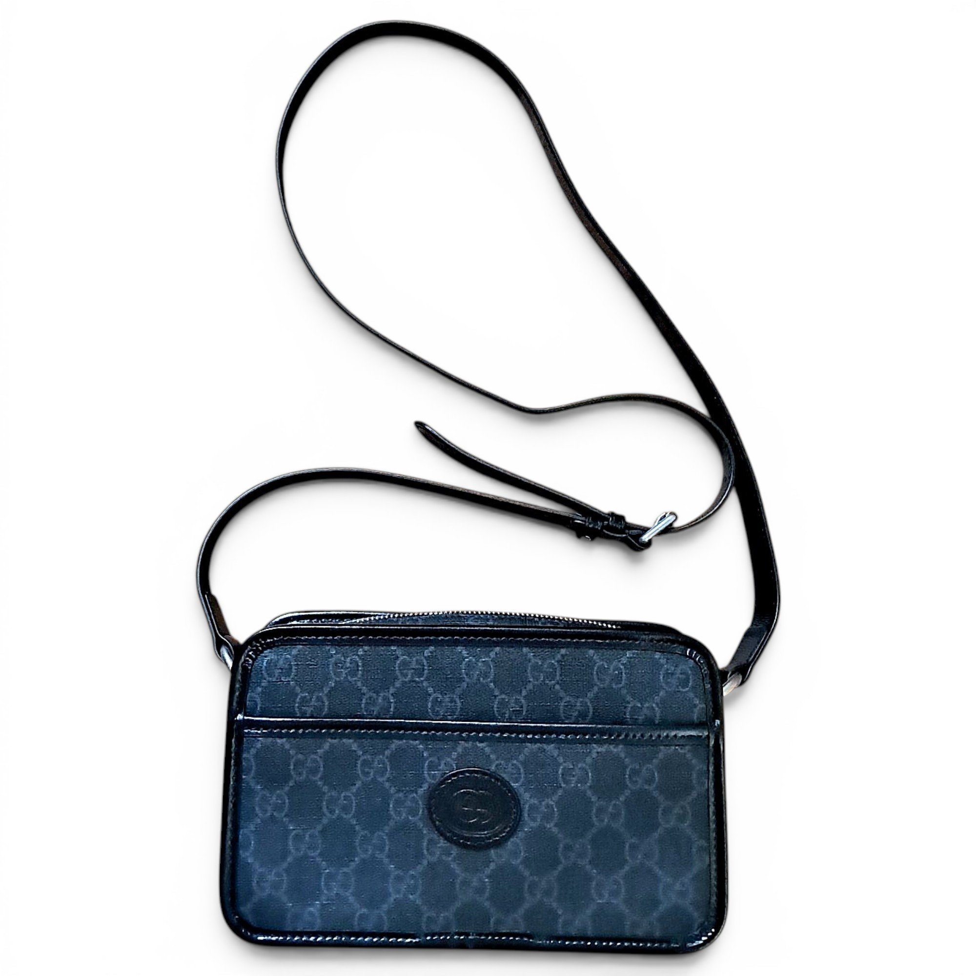 Leather crossbody bag