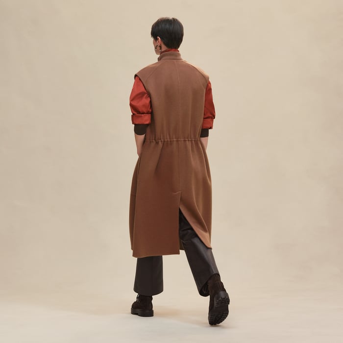 Long Bomber Vest