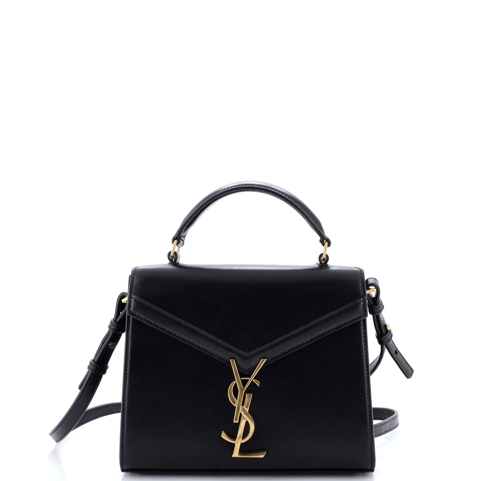 Cassandra Top Handle Bag Leather Mini