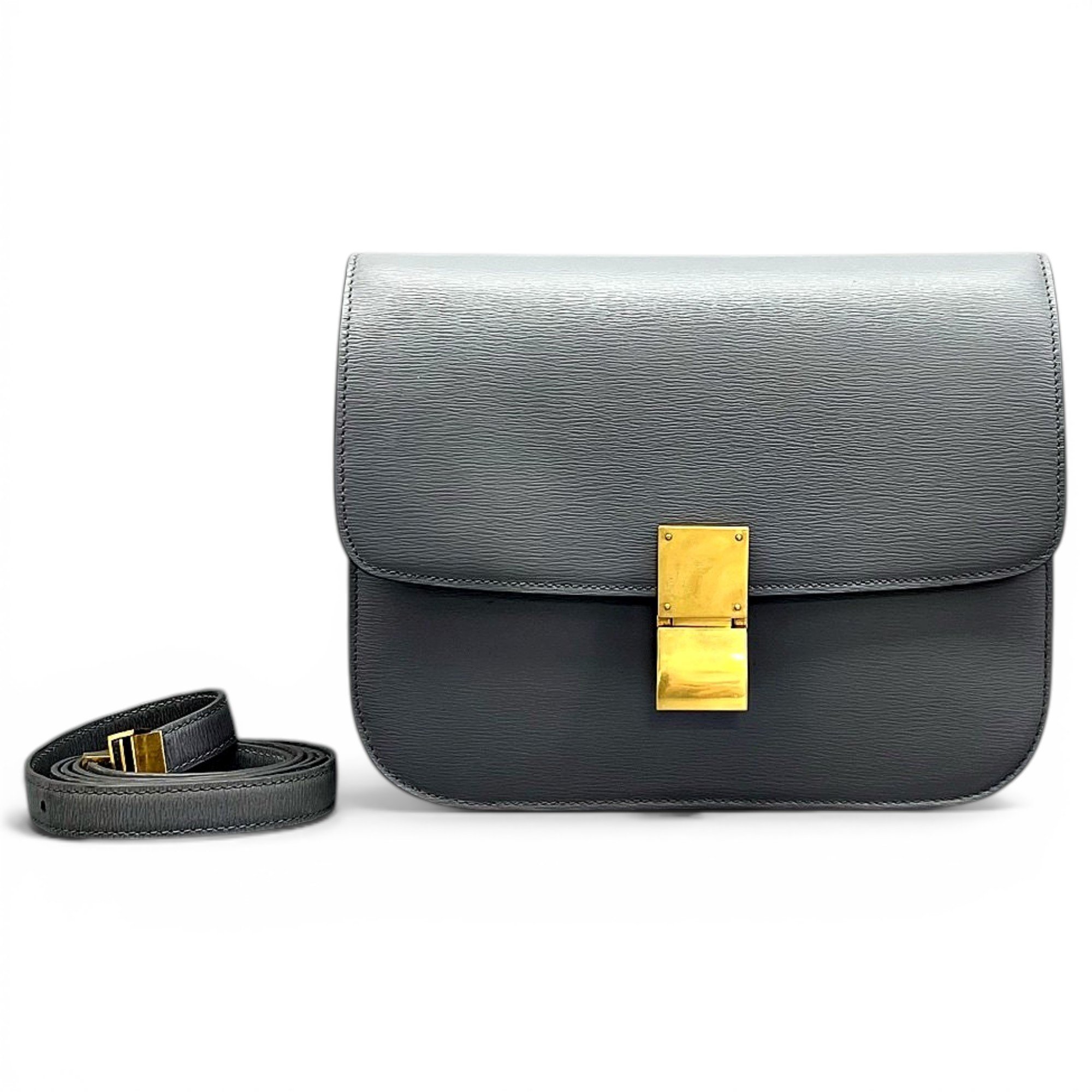 Classic leather handbag