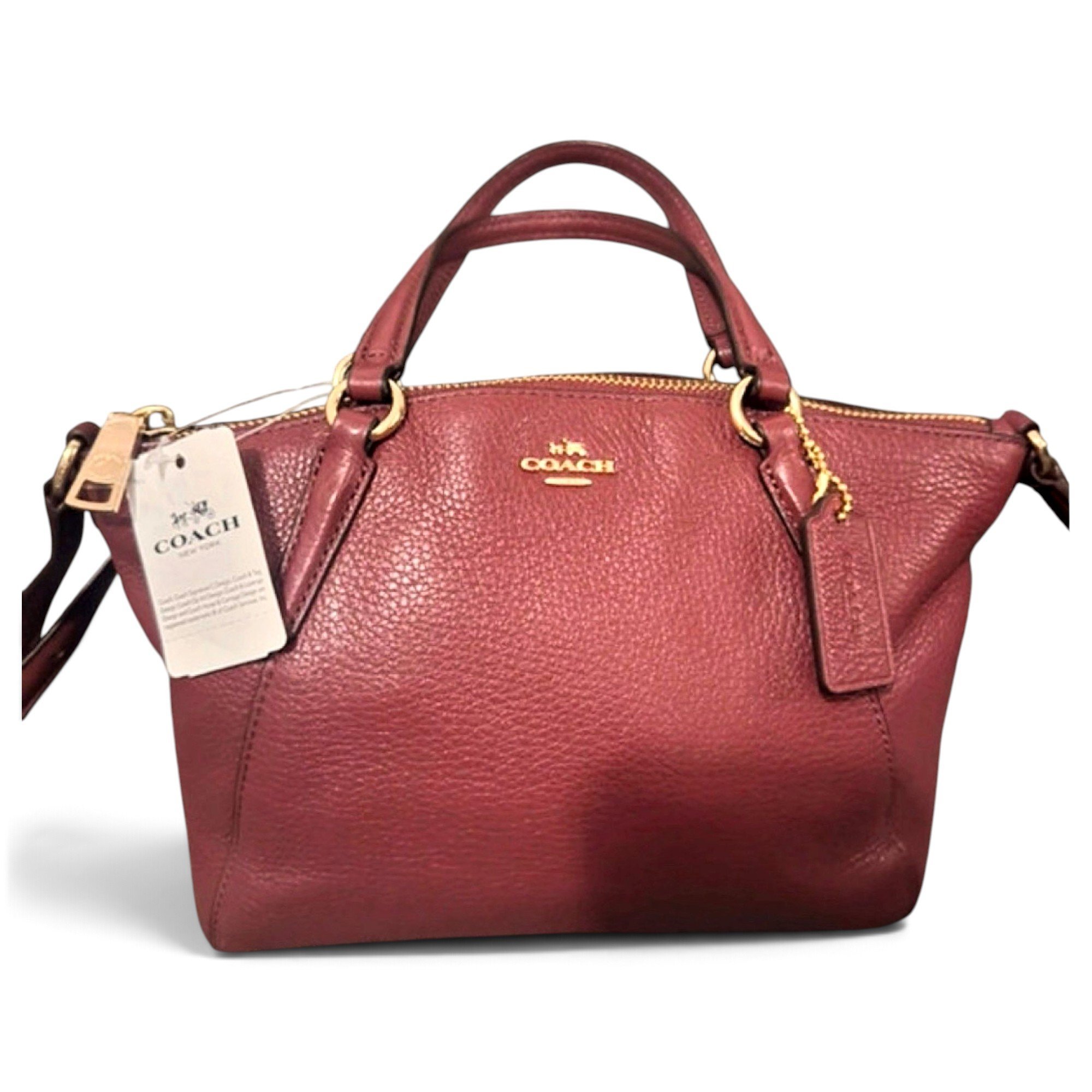 Leather handbag