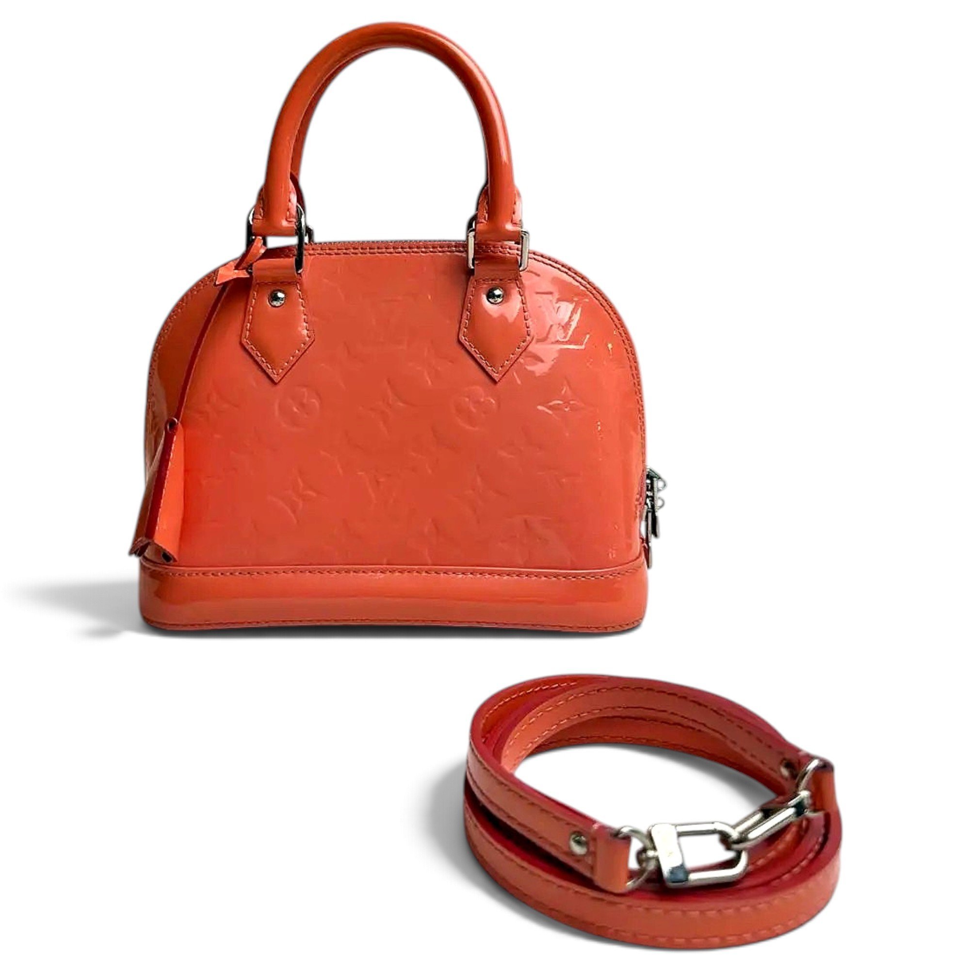 Alma BB patent leather crossbody bag