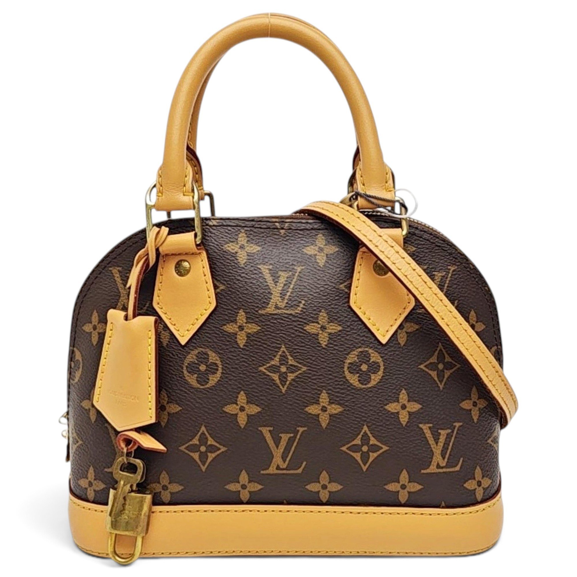 Alma leather handbag