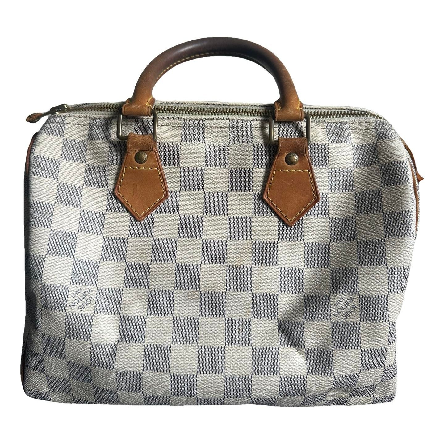 Speedy leather handbag