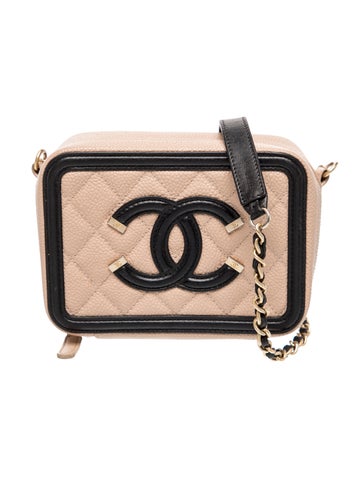 Mini Filigree Vanity Clutch w/ Chain
