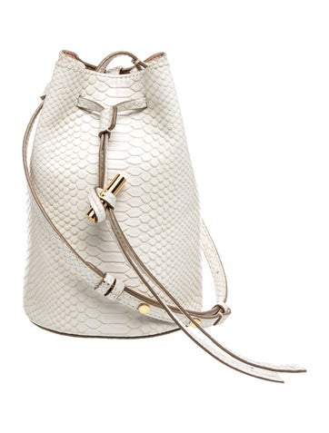 Stella McCartney Vegetarian Leather Bucket Bag