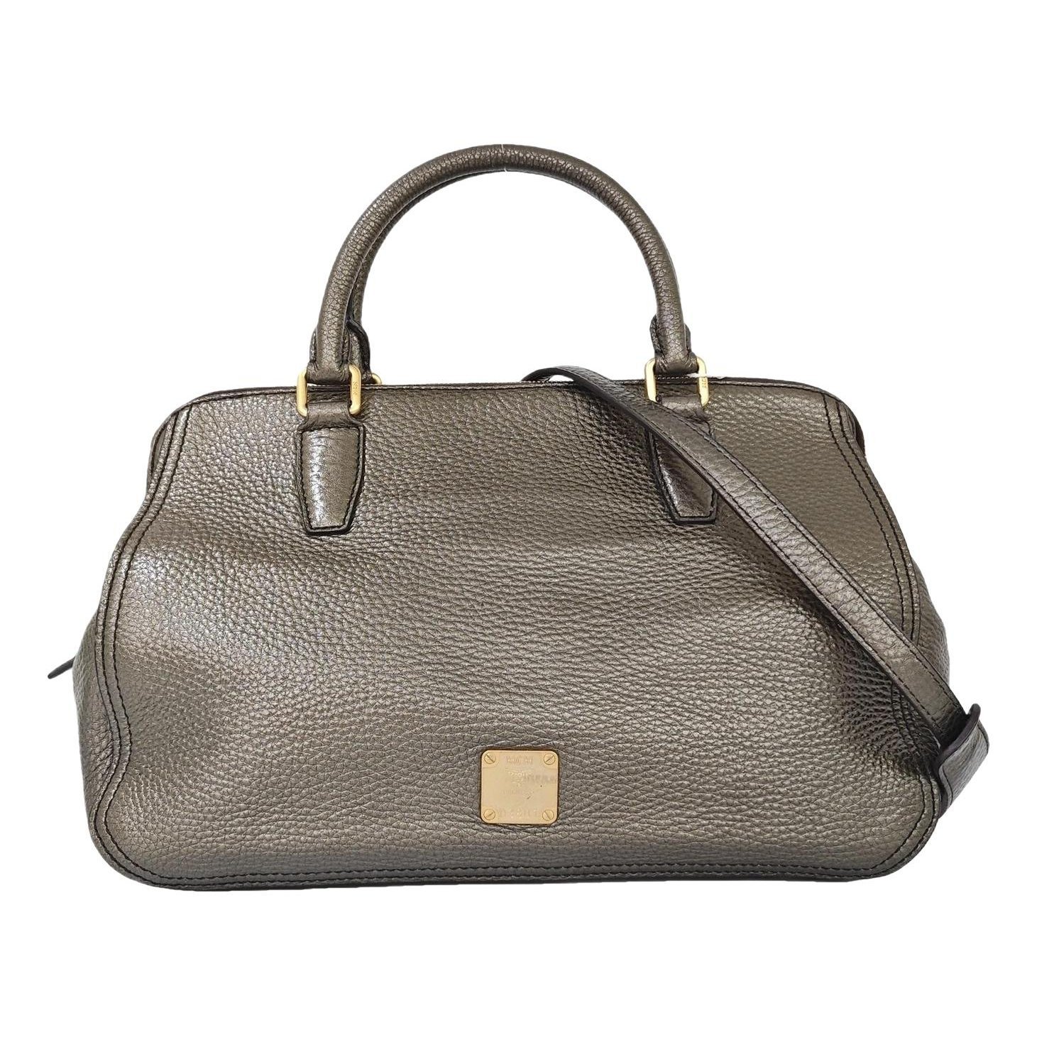 Leather handbag