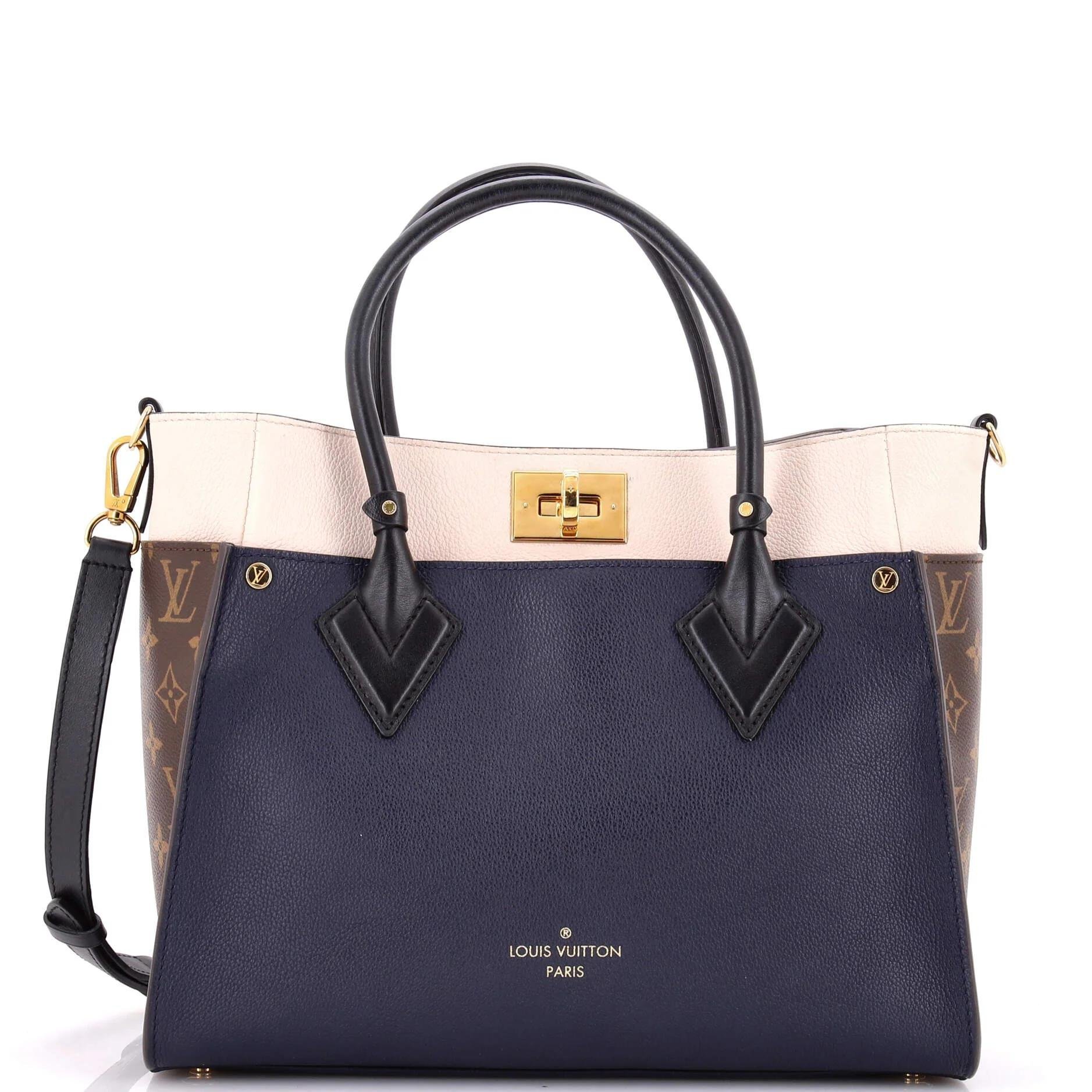 Leather tote