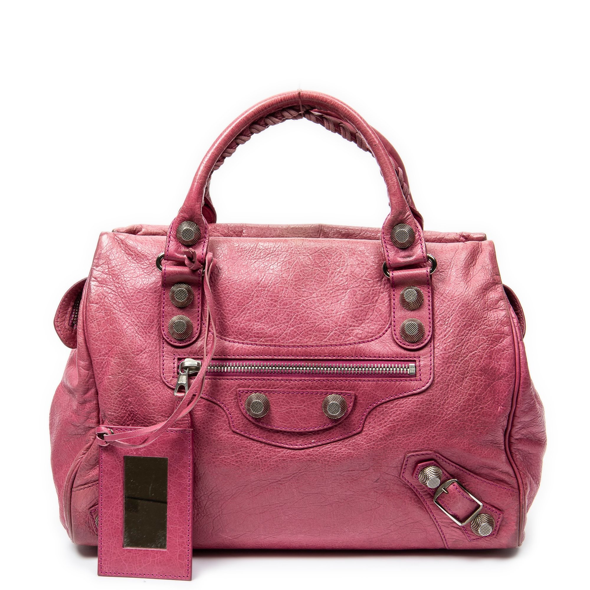 Leather handbag