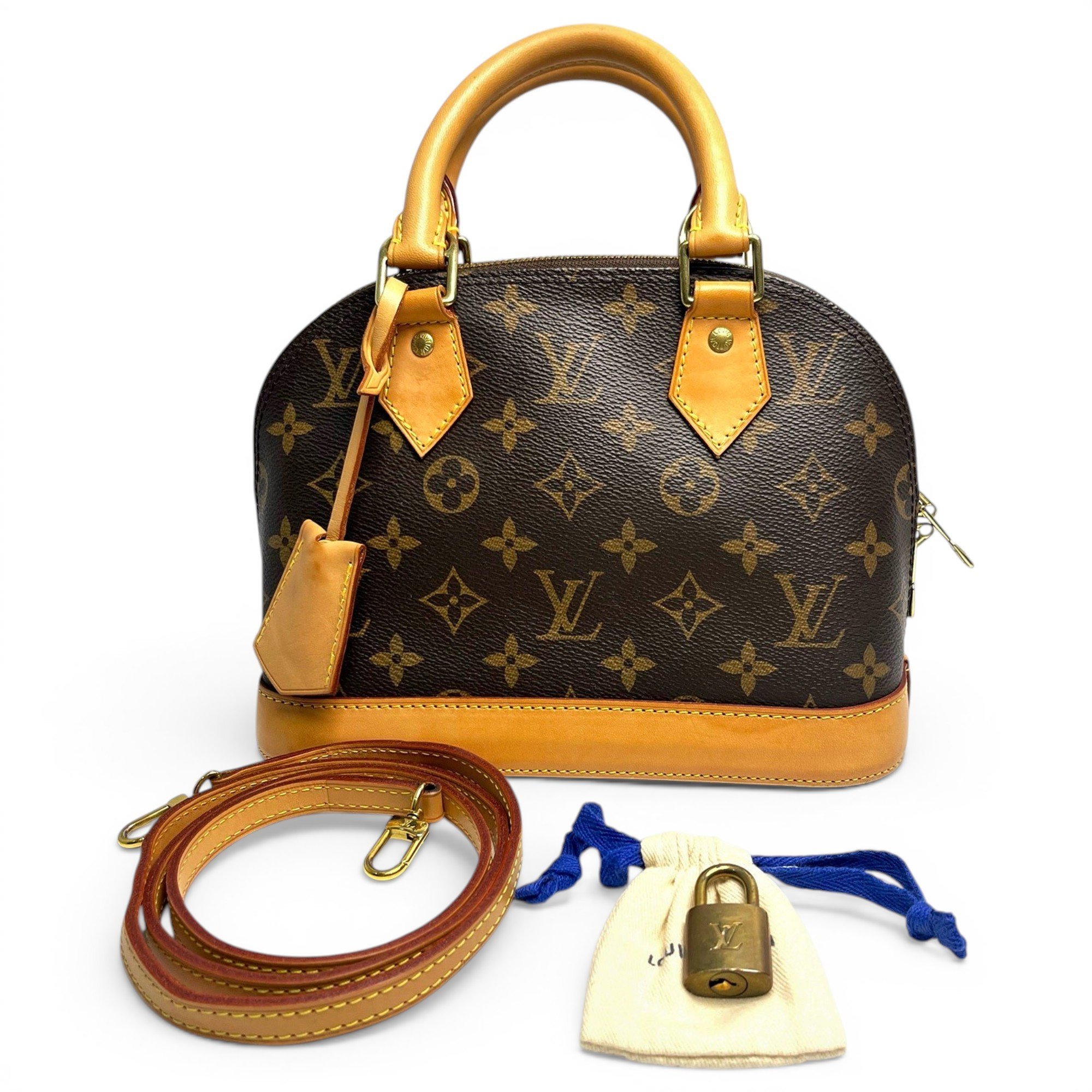 Alma BB leather handbag