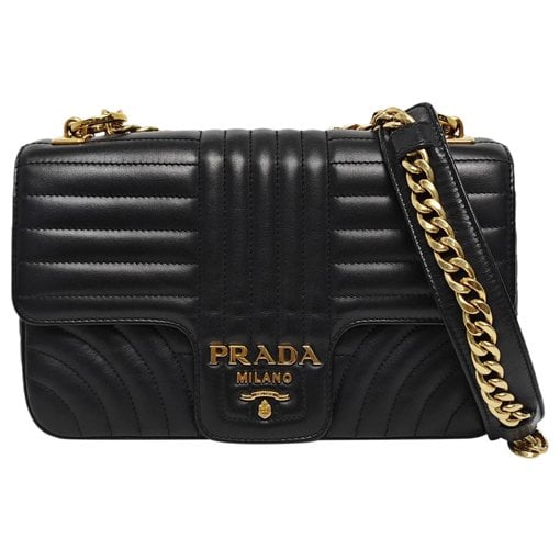 Diagramme leather handbag