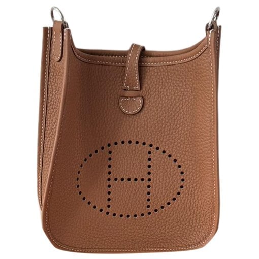 Evelyne leather crossbody bag
