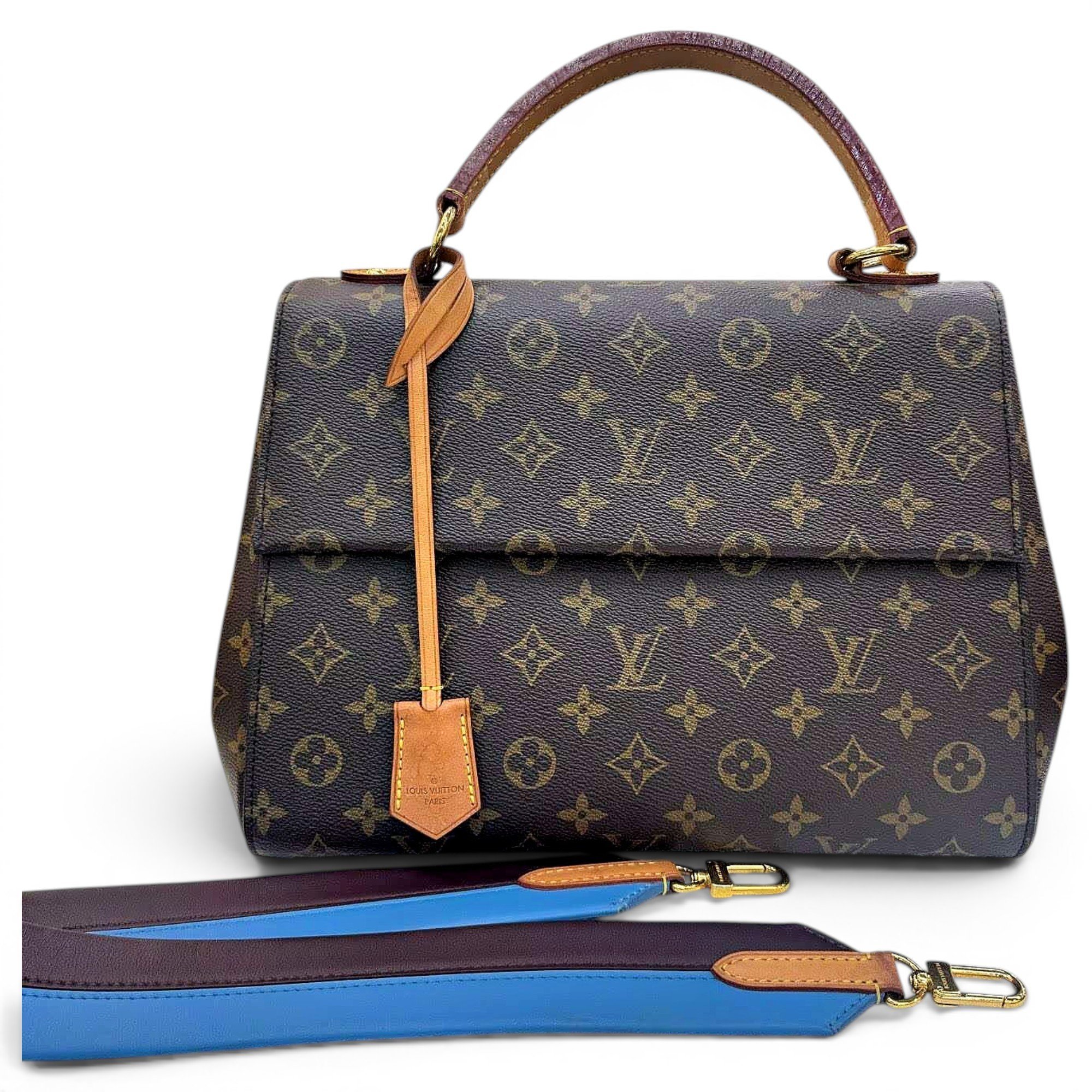 Cluny leather handbag