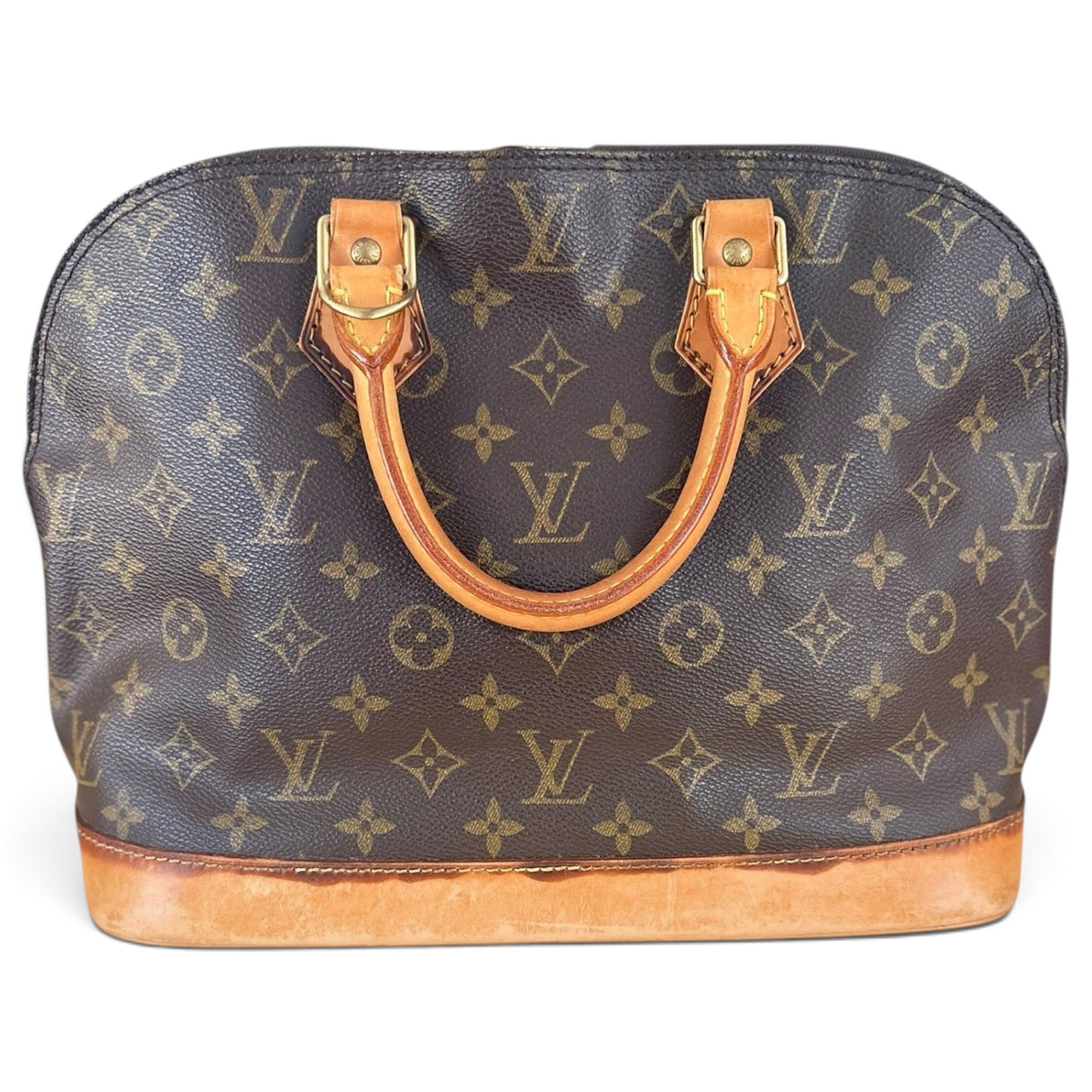 Alma leather handbag