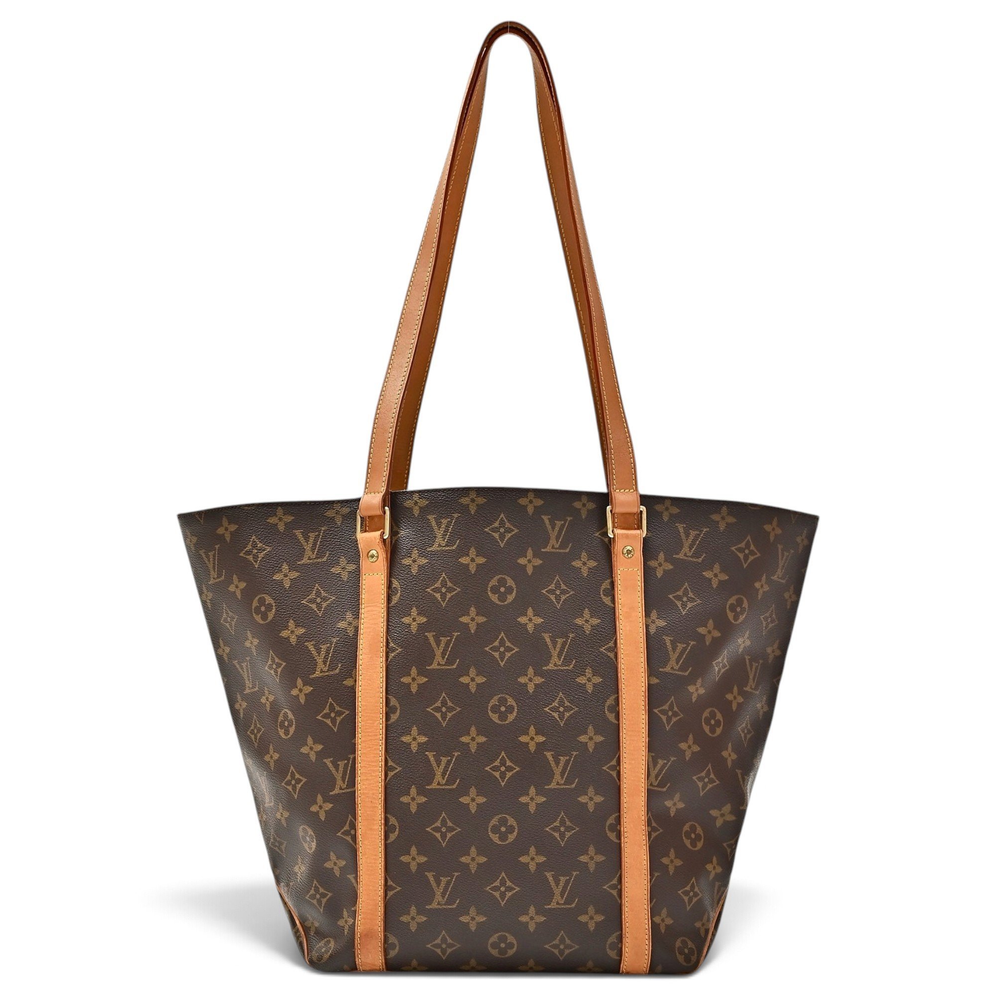Leather tote