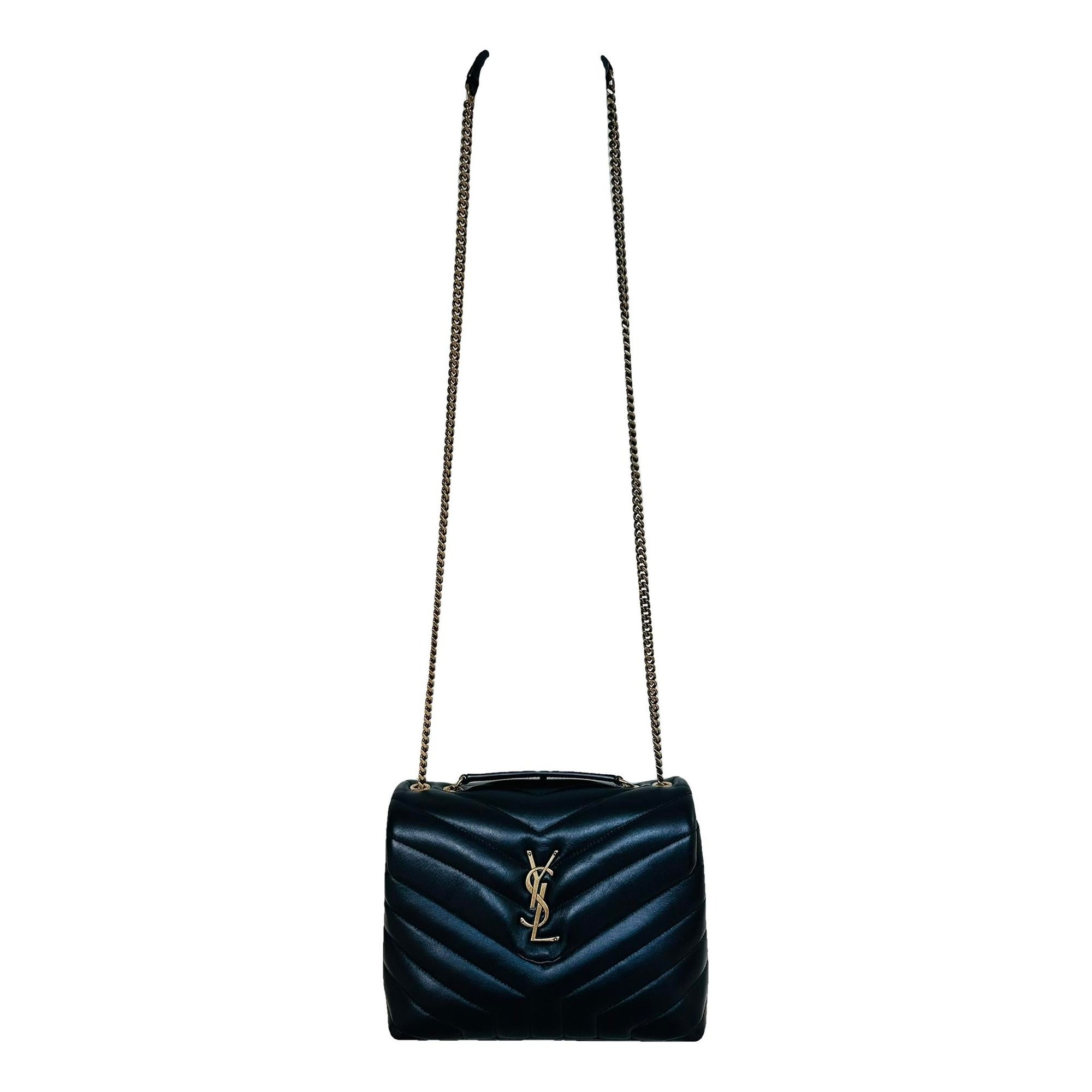 Loulou leather crossbody bag