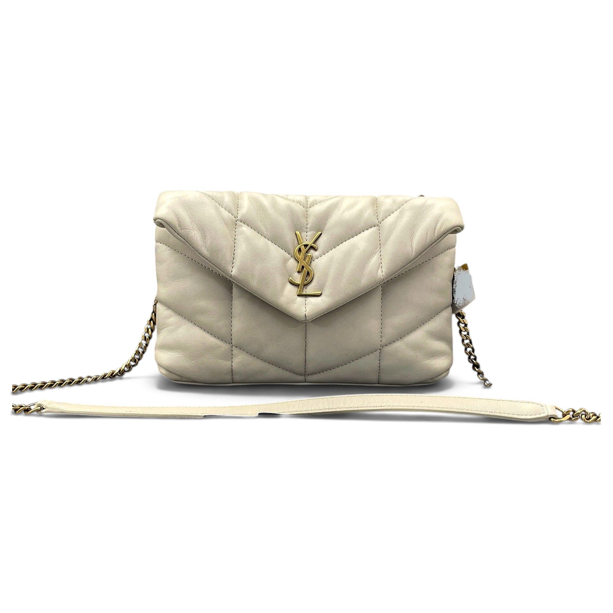 Loulou Puffer leather crossbody bag