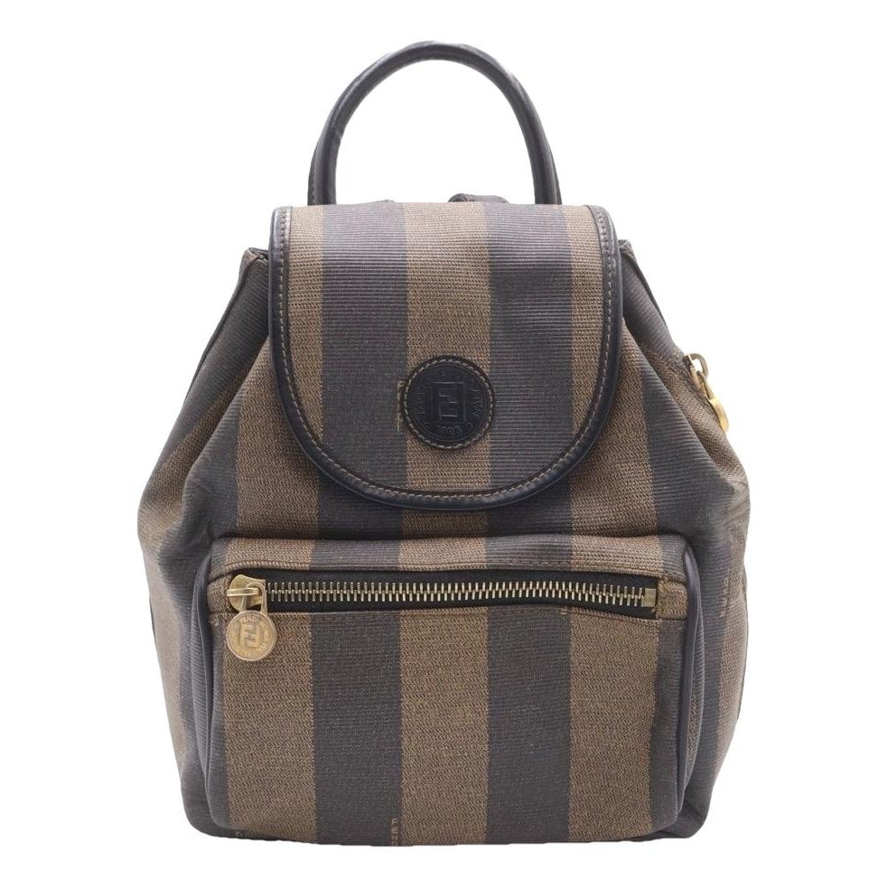 Leather backpack