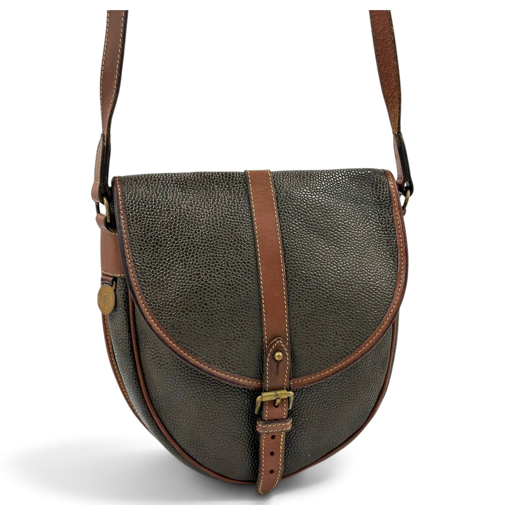 Leather crossbody bag