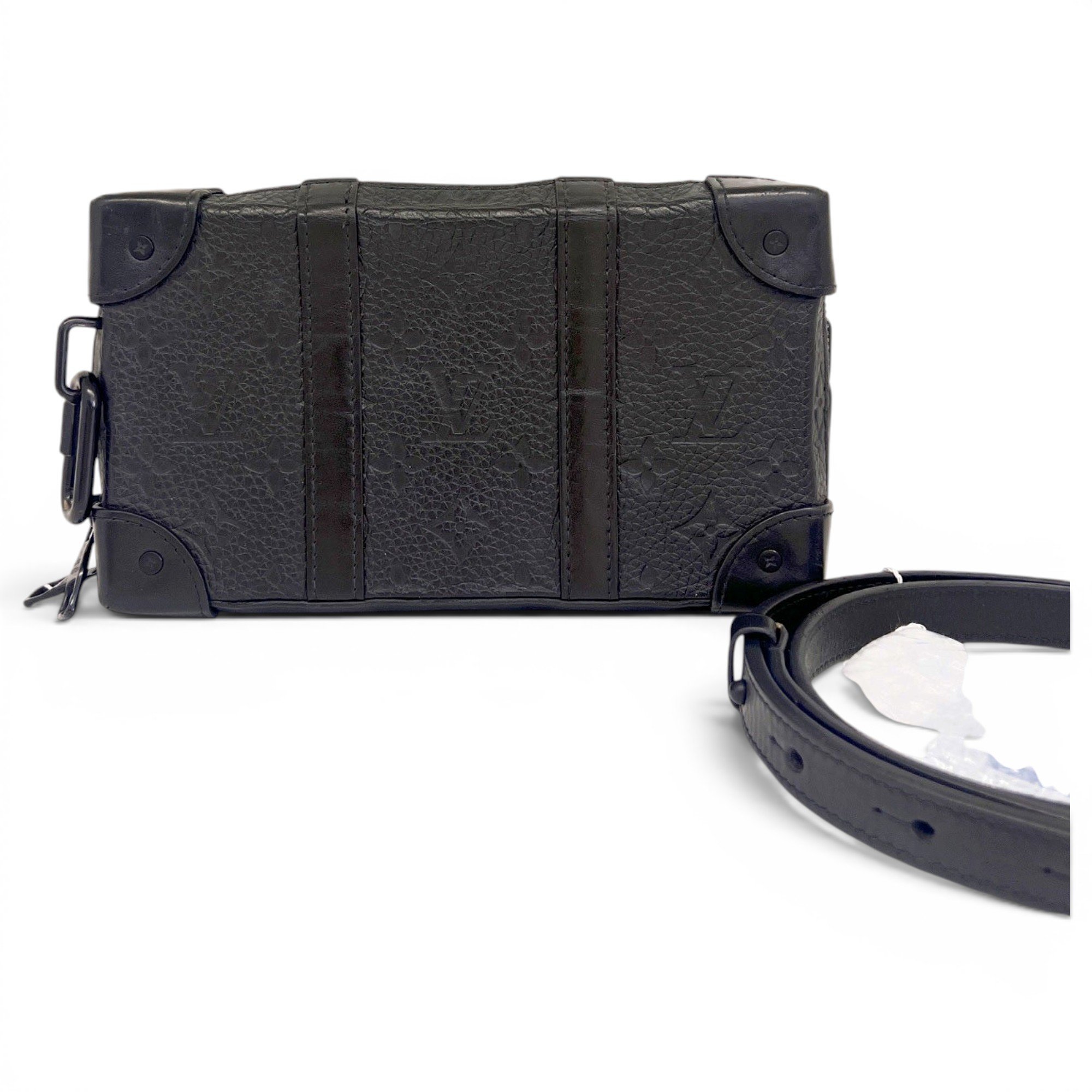 City Trunk leather crossbody bag