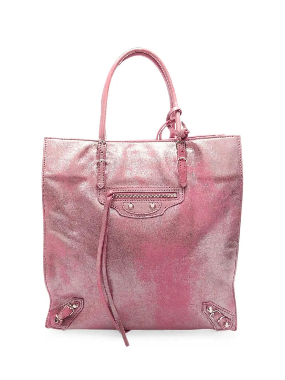 2018-2026 Metallic Leather Papier A5 tote bag