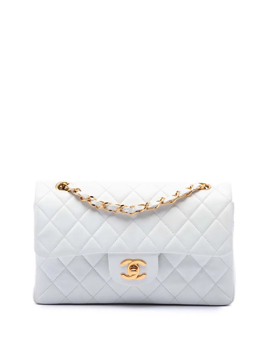 1997-1999 Small Classic Lambskin Double Flap shoulder bag