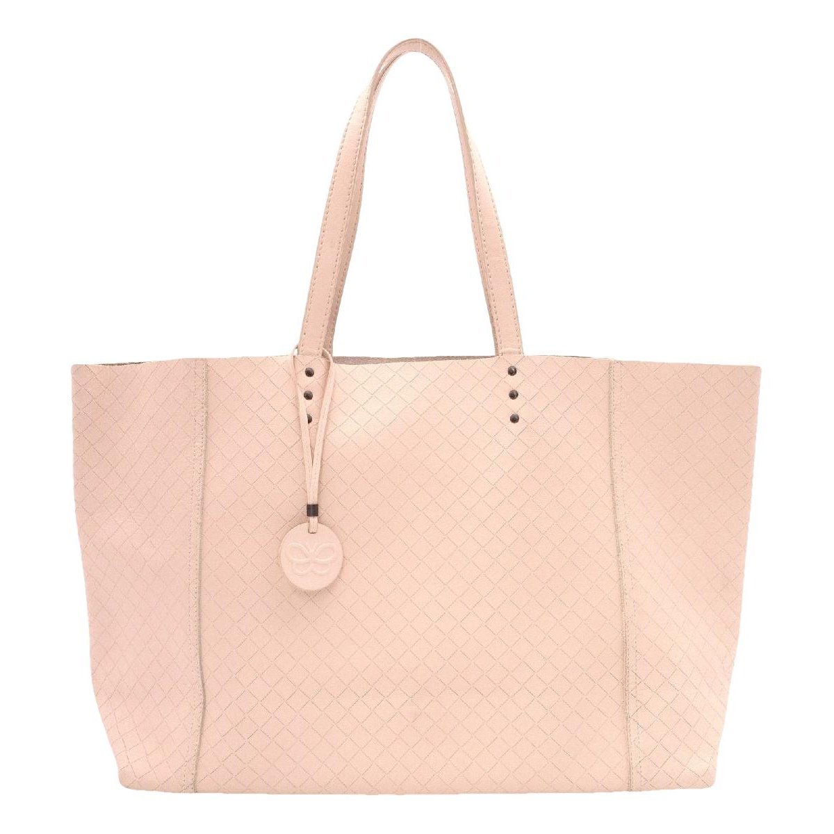 Leather tote
