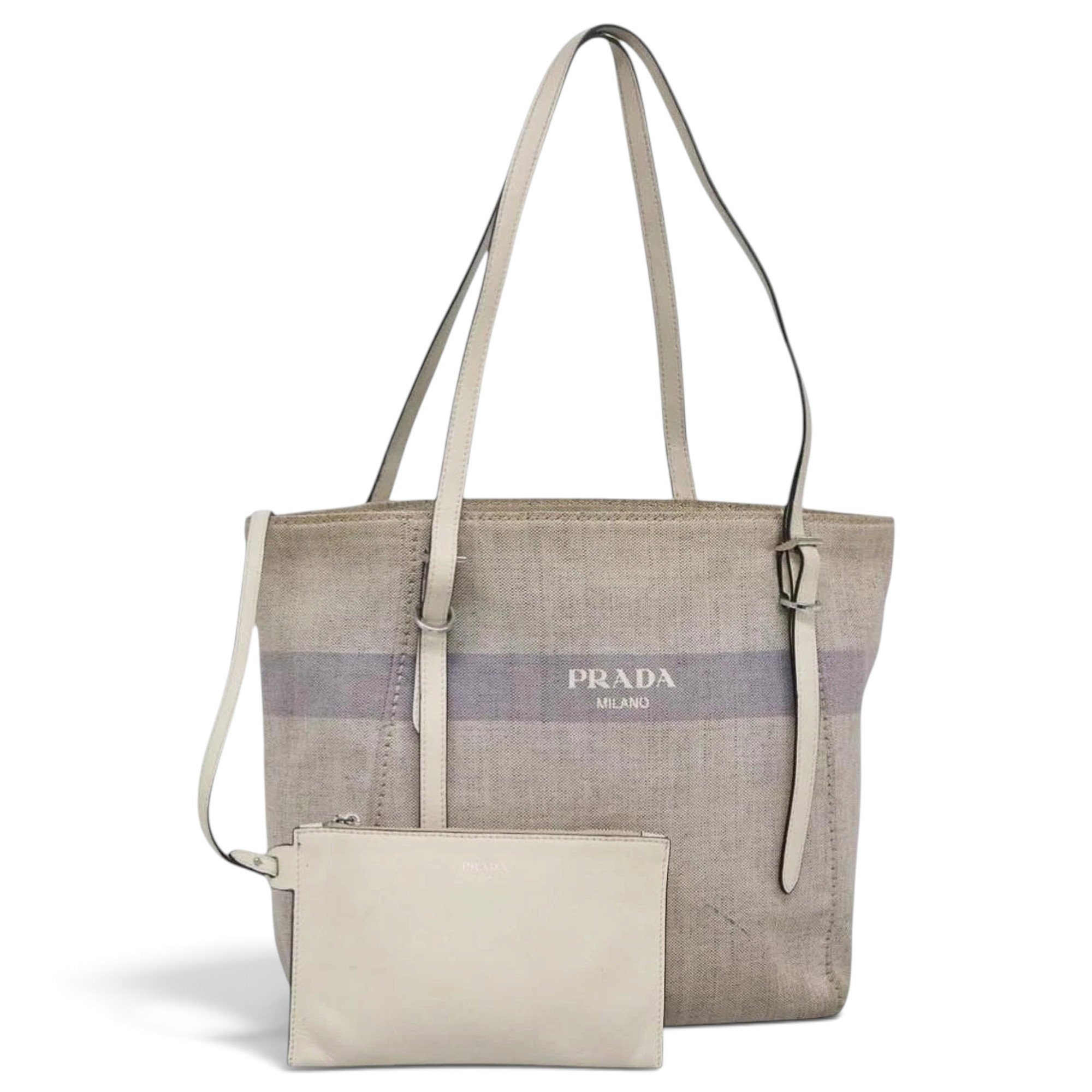 Leather tote