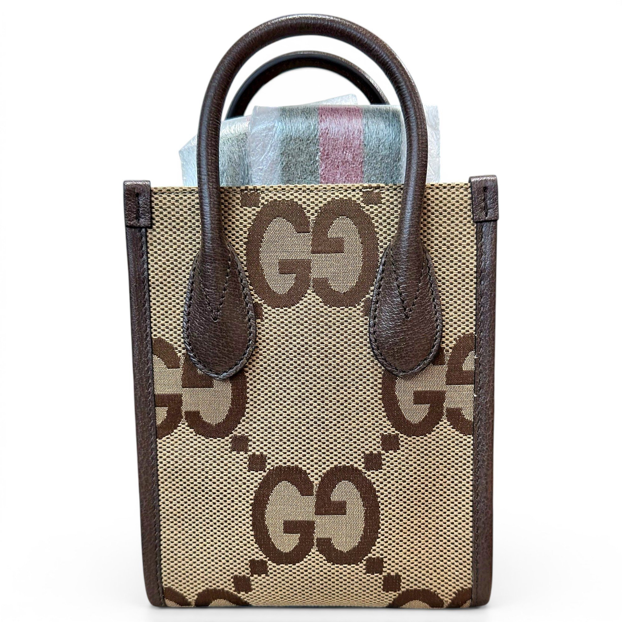 Leather tote