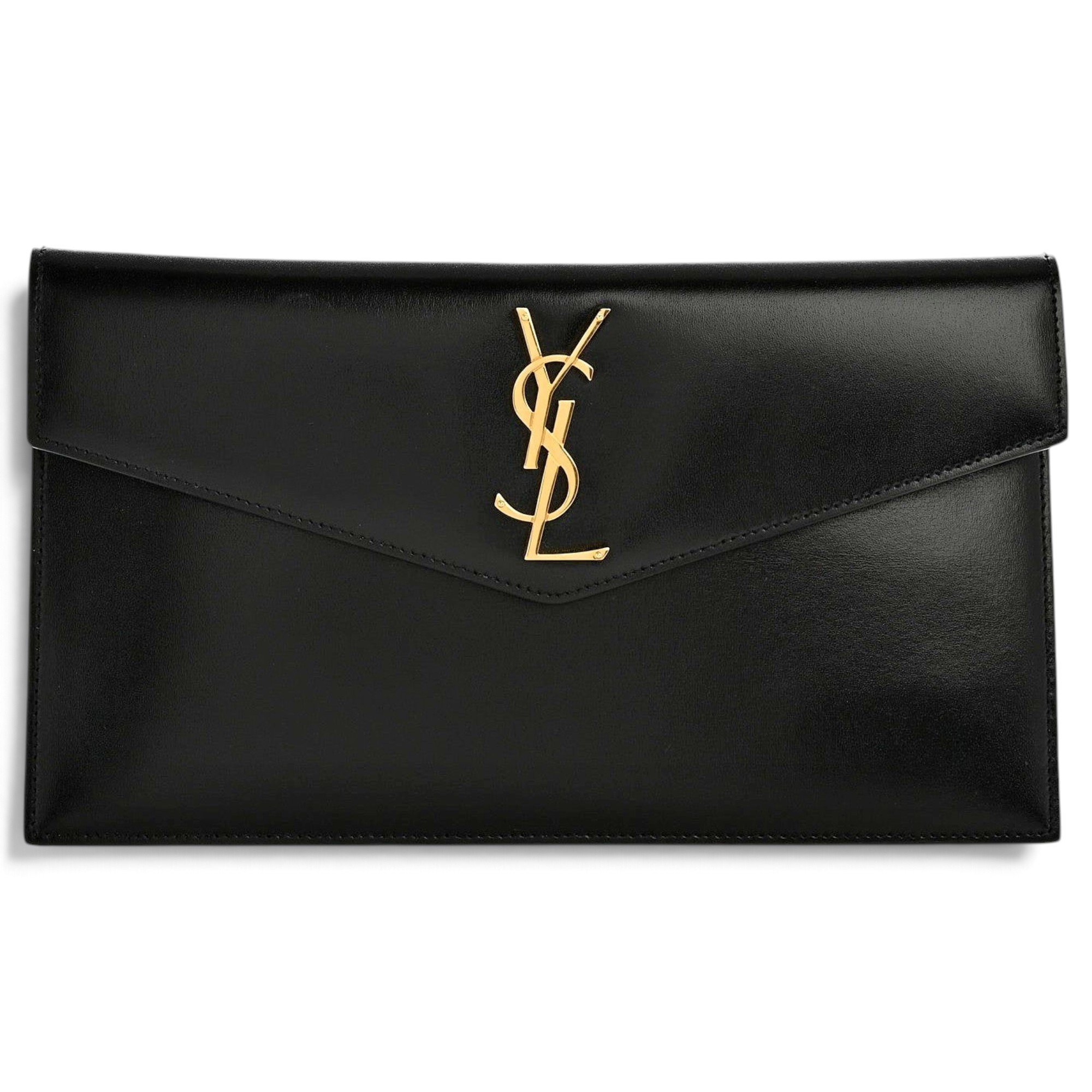 Cassandre leather clutch bag