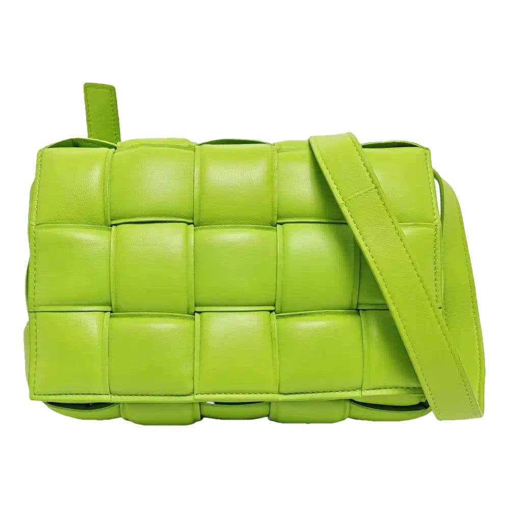 Cassette leather crossbody bag