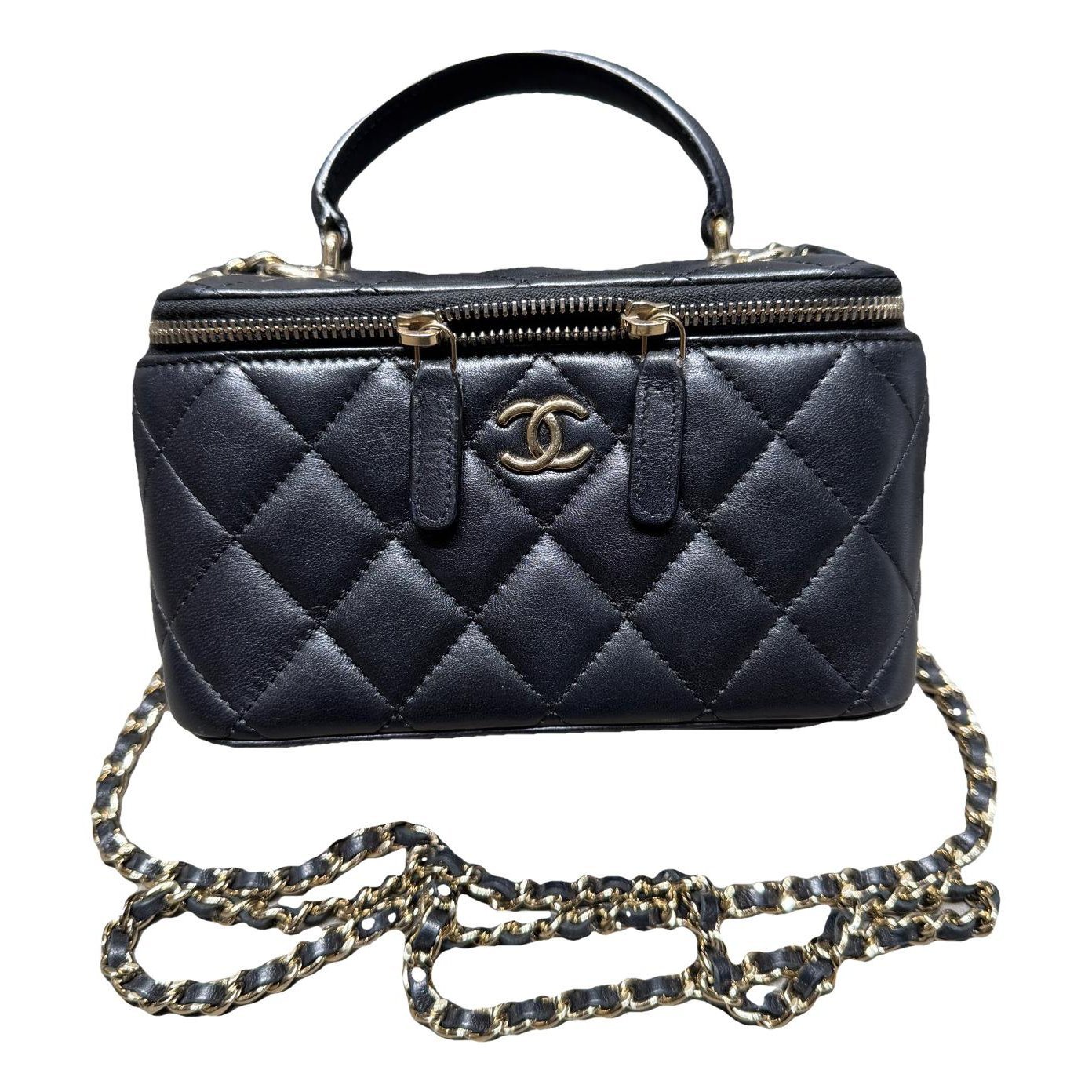 Cambon Large Rectangle leather handbag