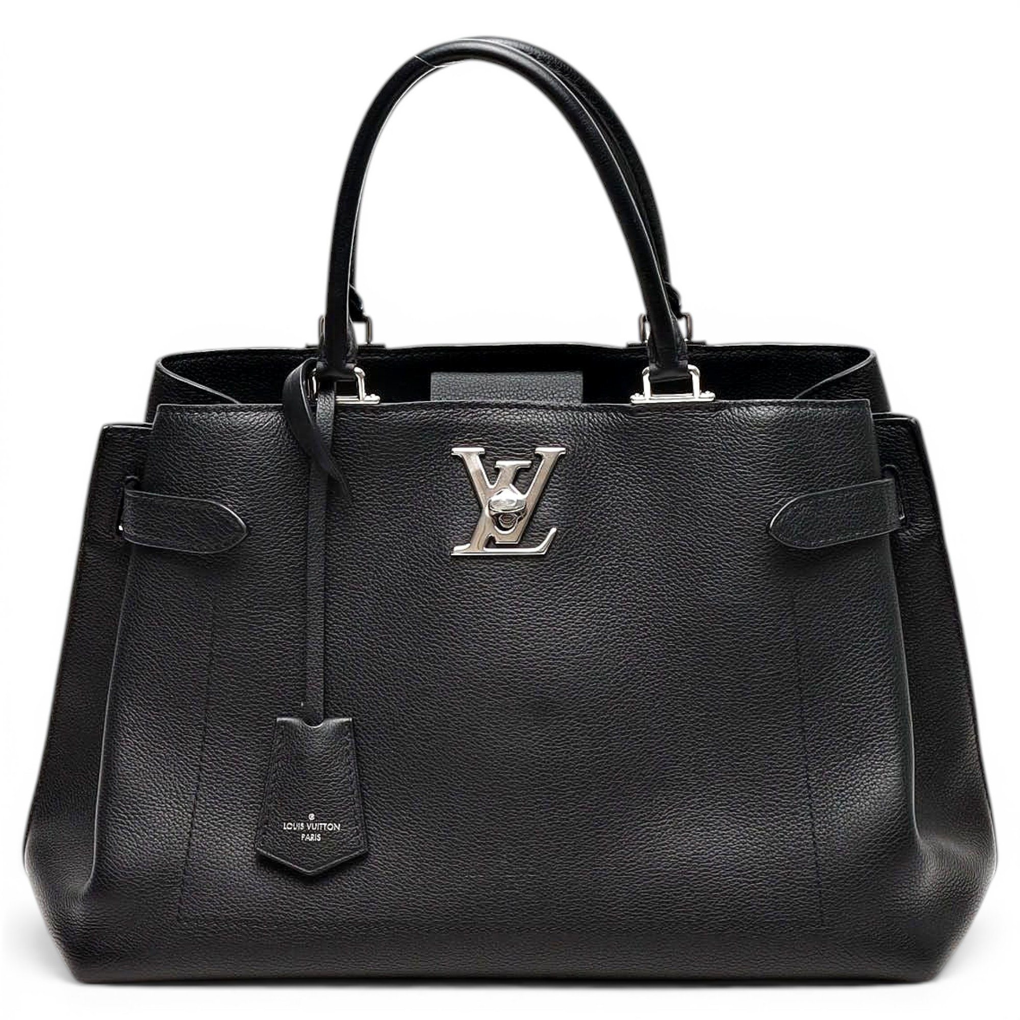 Lockme leather handbag