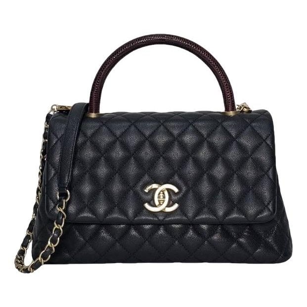 Timeless Classique Top Handle leather handbag