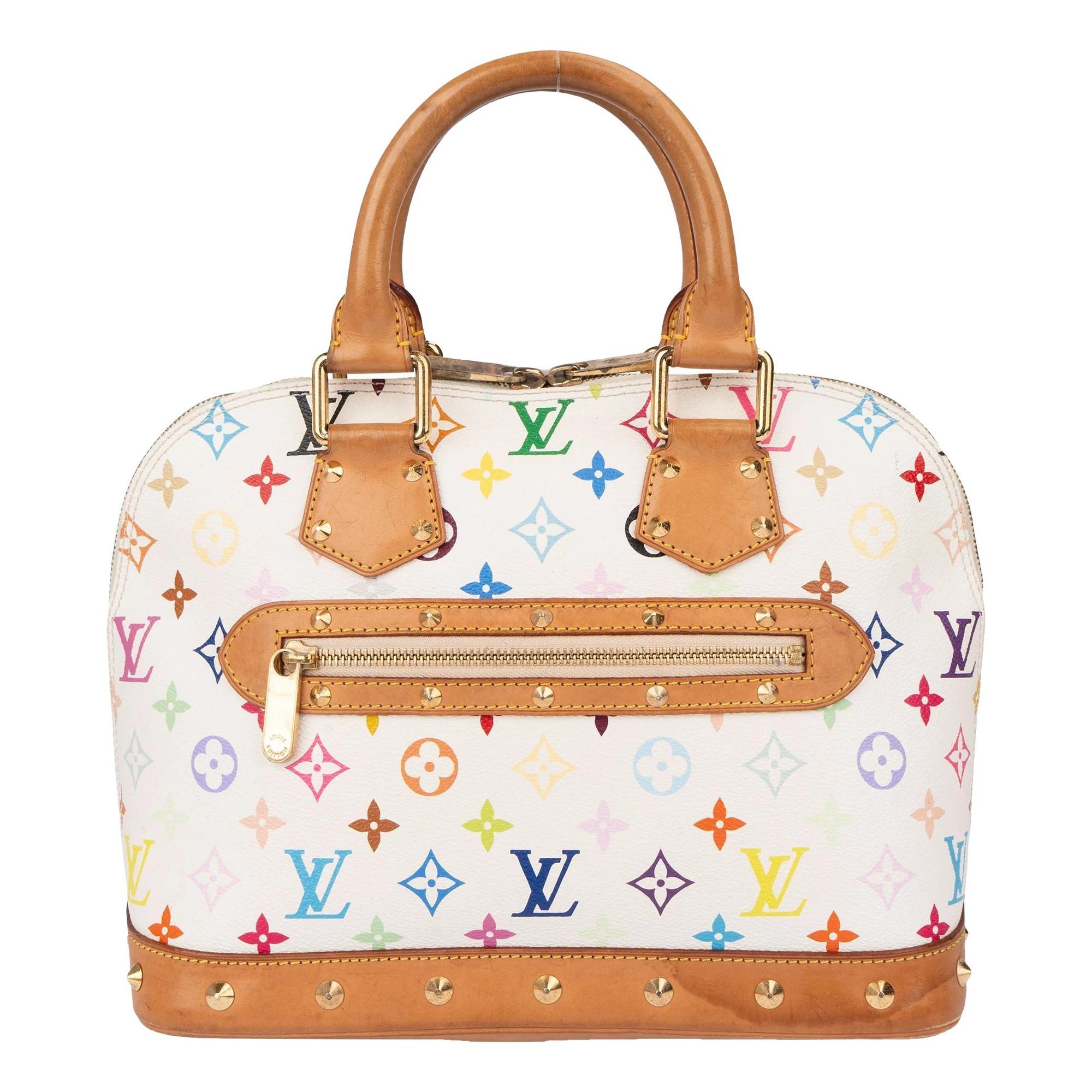 Alma leather satchel