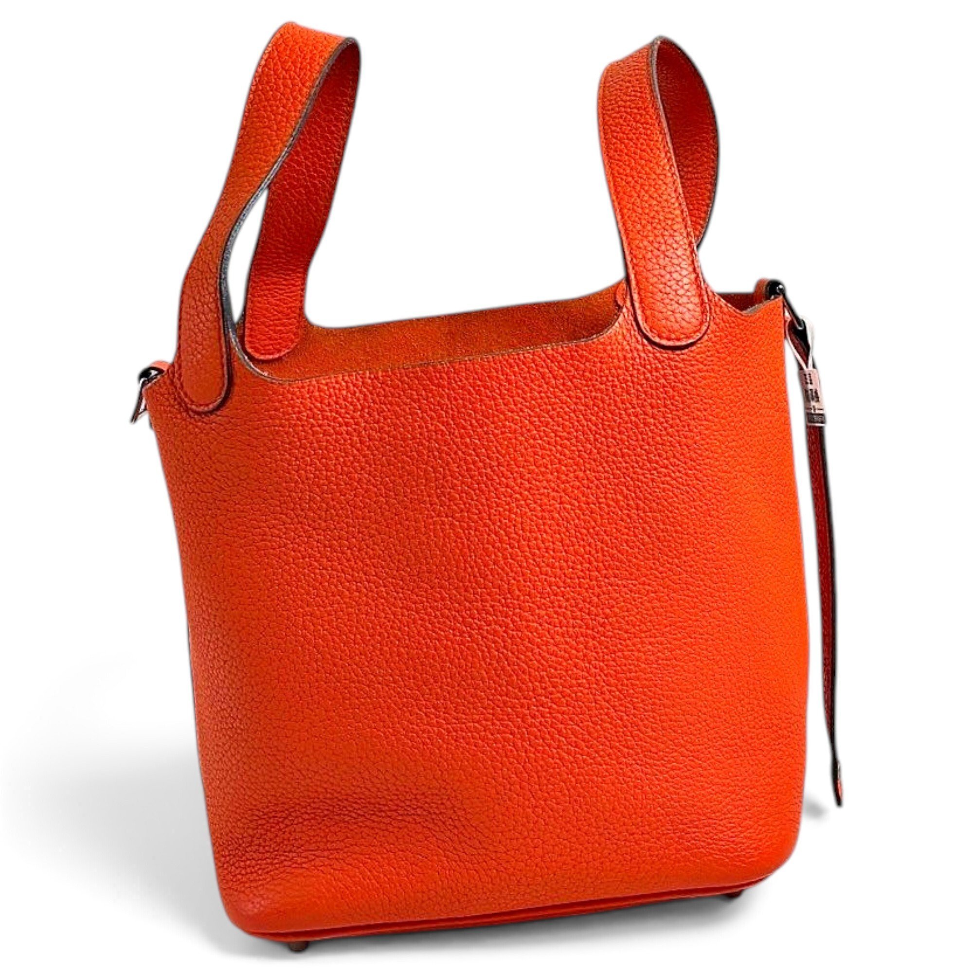 Picotin leather handbag