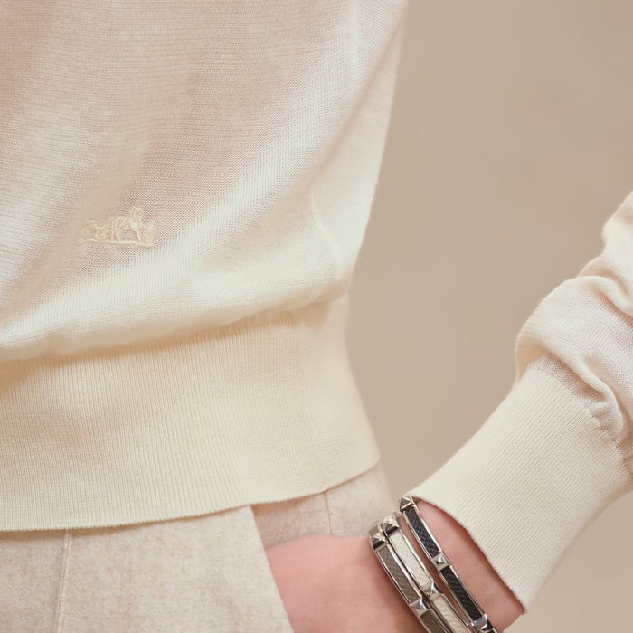 Blanc Naturel Long-sleeve Sweater