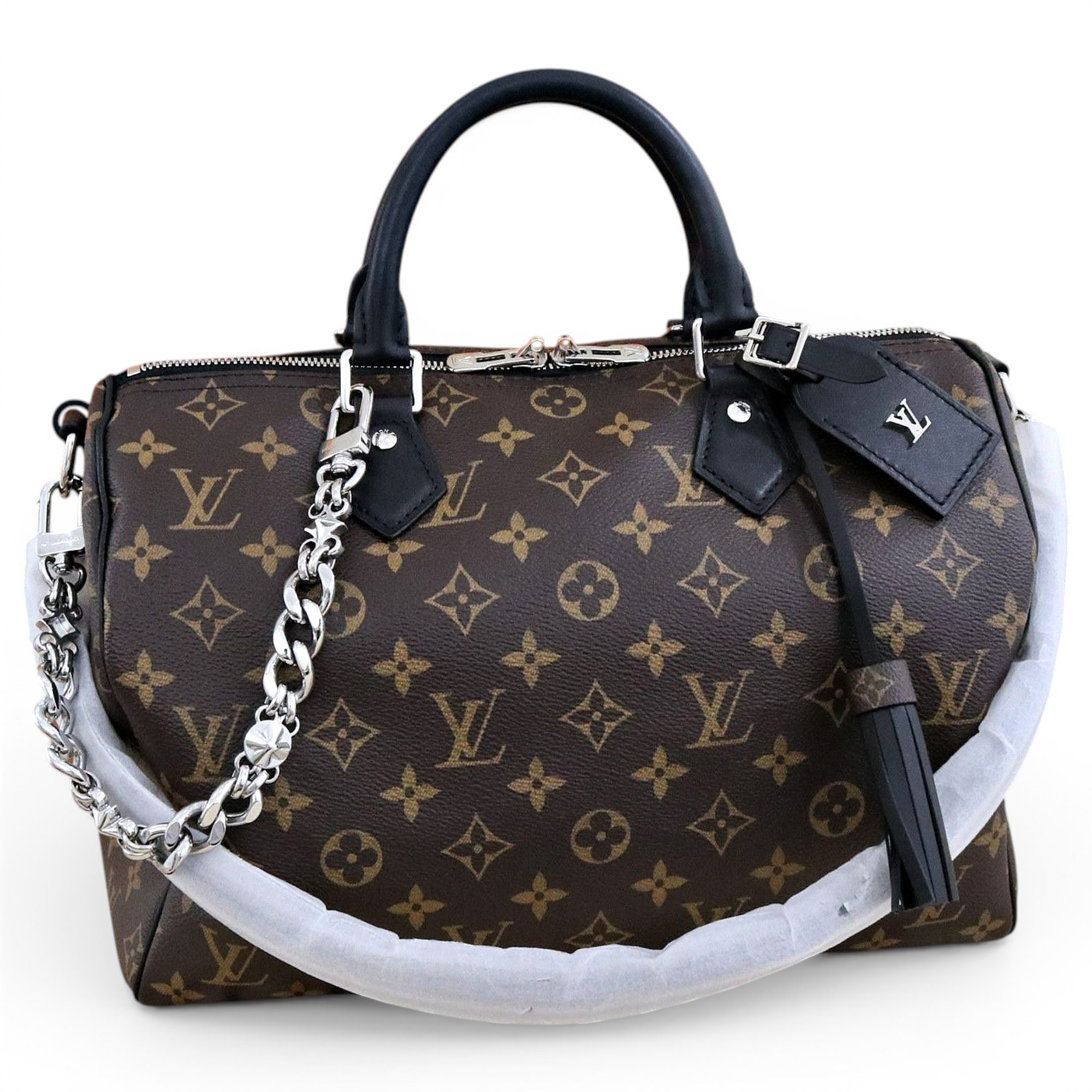 Leather handbag